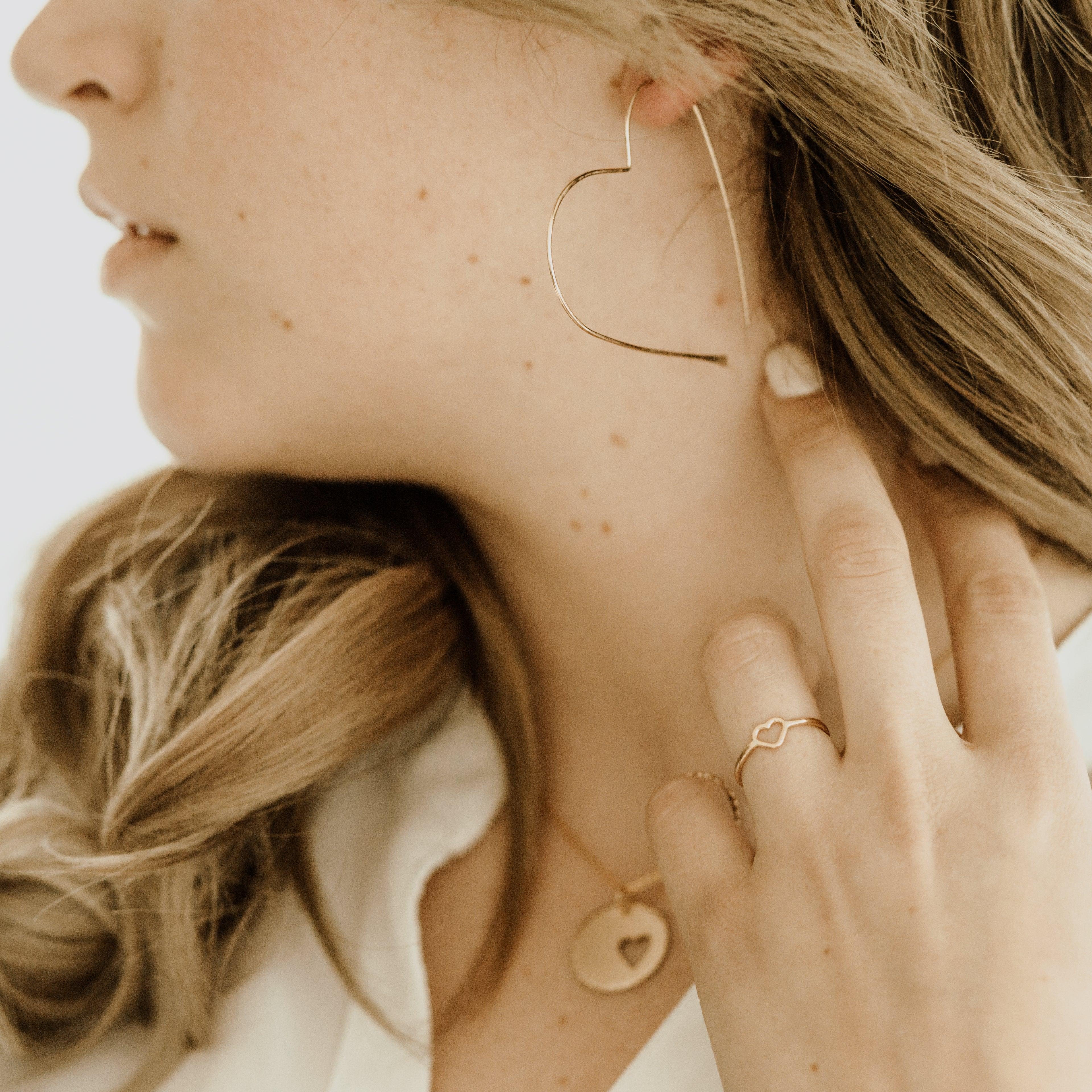 Lucky Heart Earrings - Nashelle