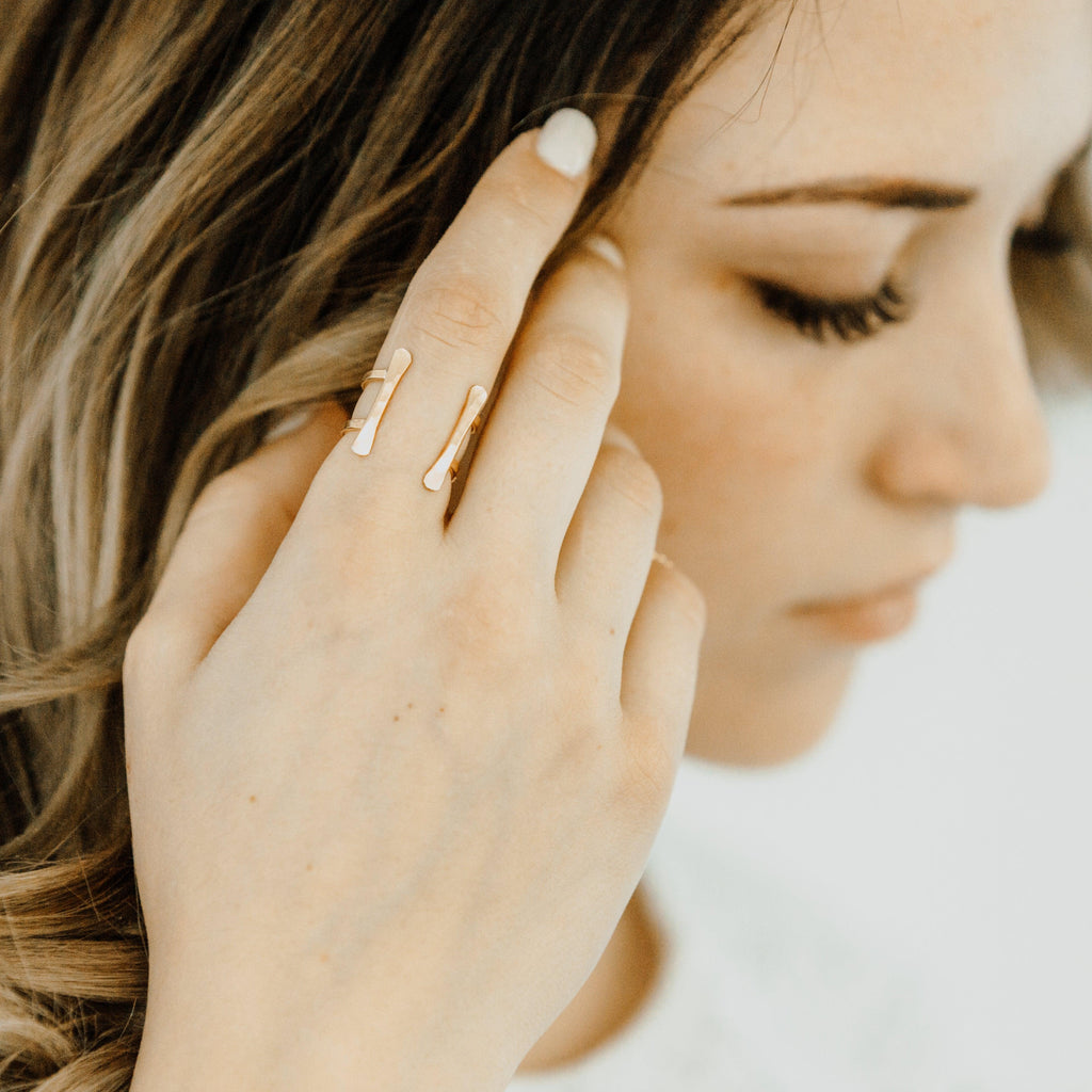 Double Bar Ring - Nashelle