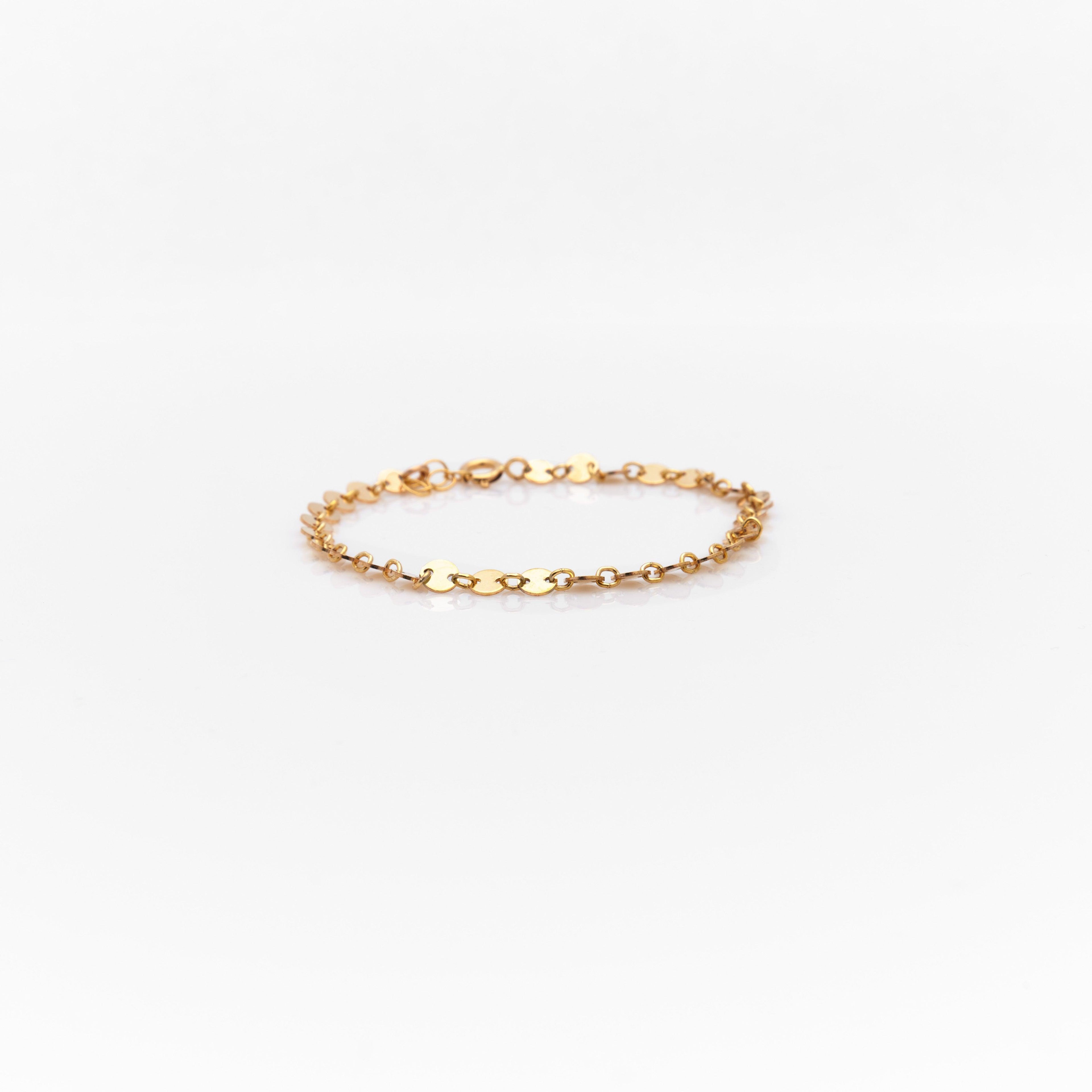 Disco Chain Bracelet - Nashelle