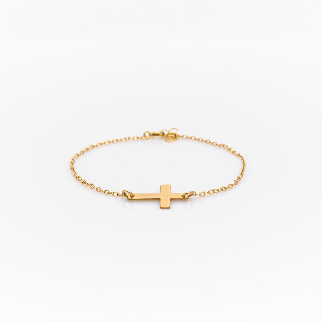 Cross Charm Bracelet - Nashelle