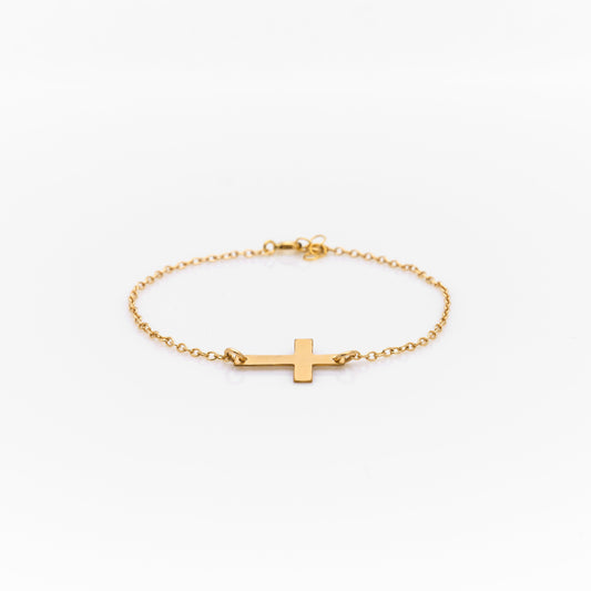 Cross Charm Bracelet - Nashelle