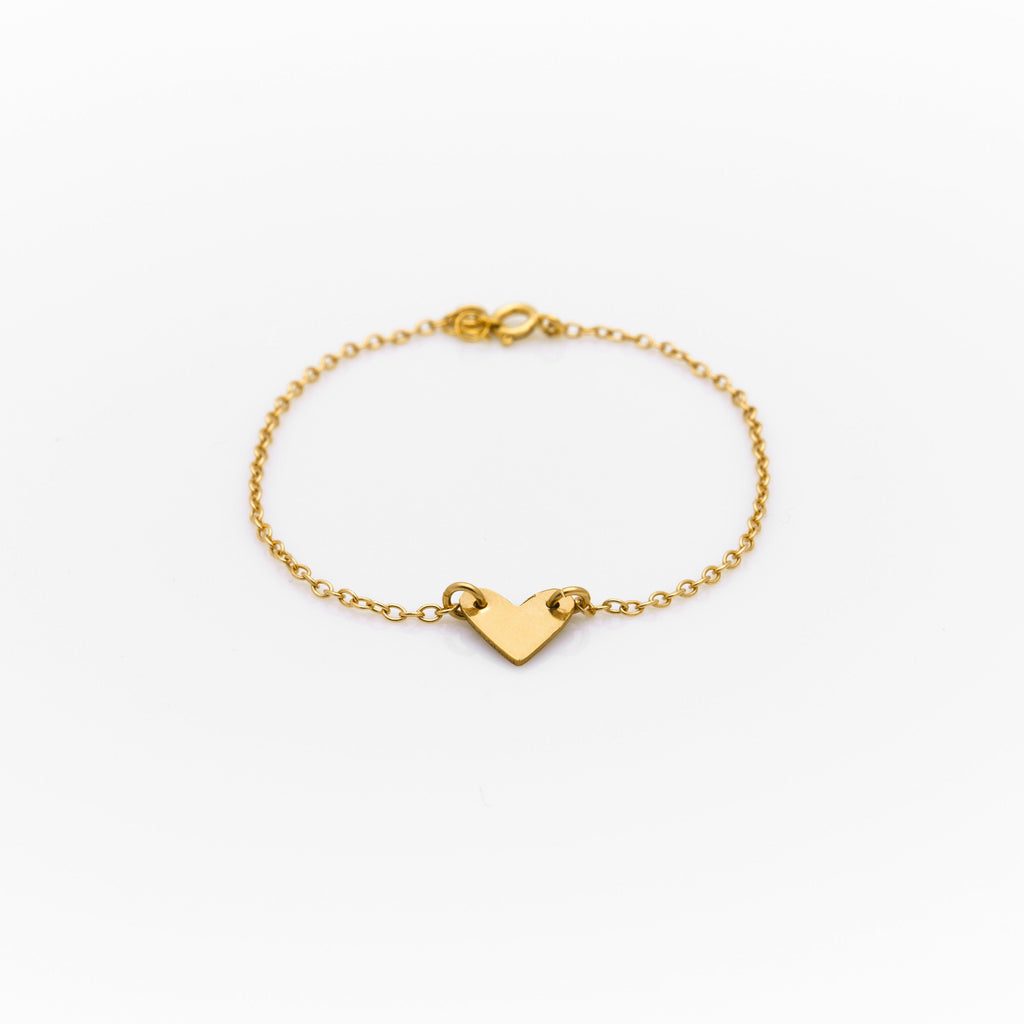 Heart Charm Bracelet - Nashelle