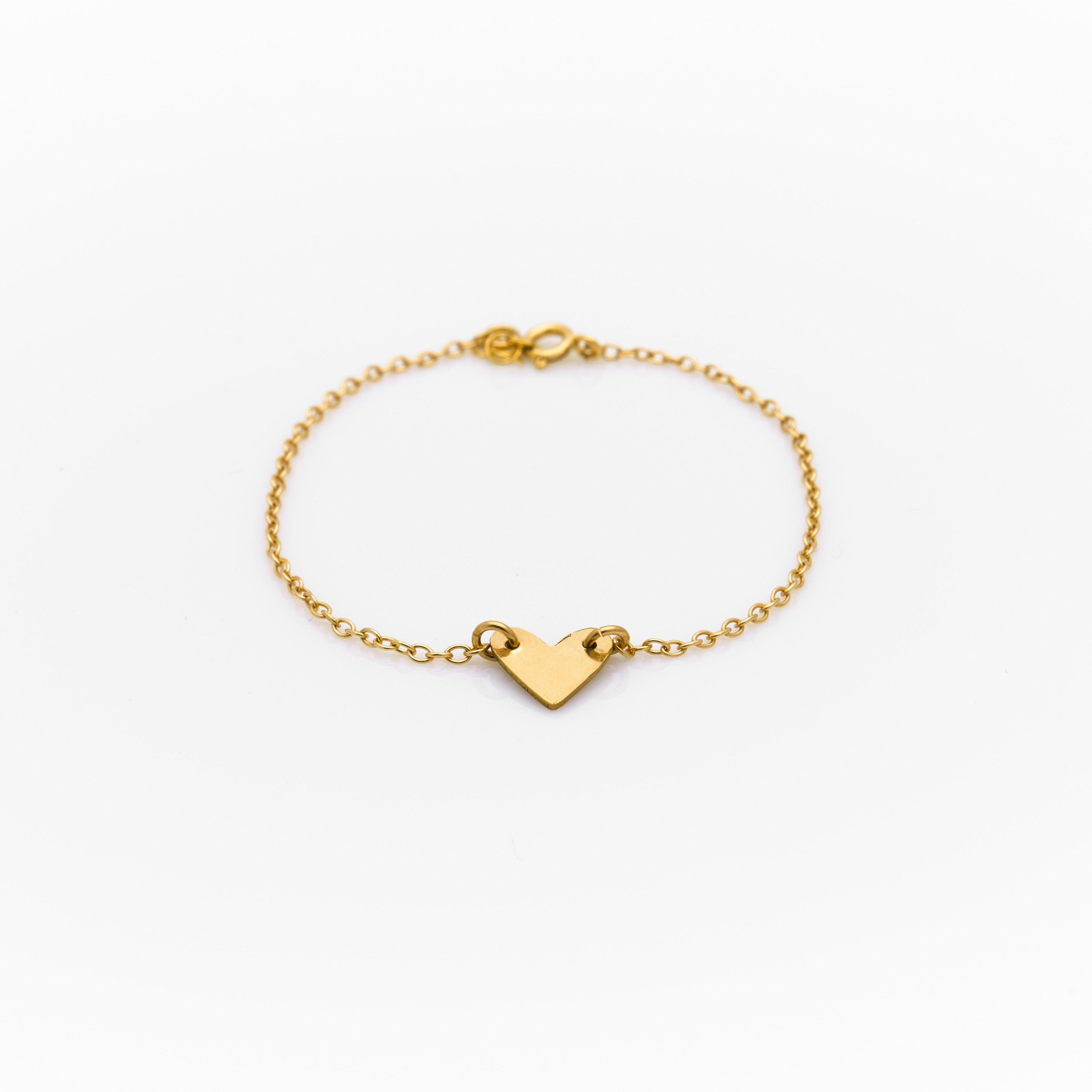 Heart Charm Bracelet - Nashelle