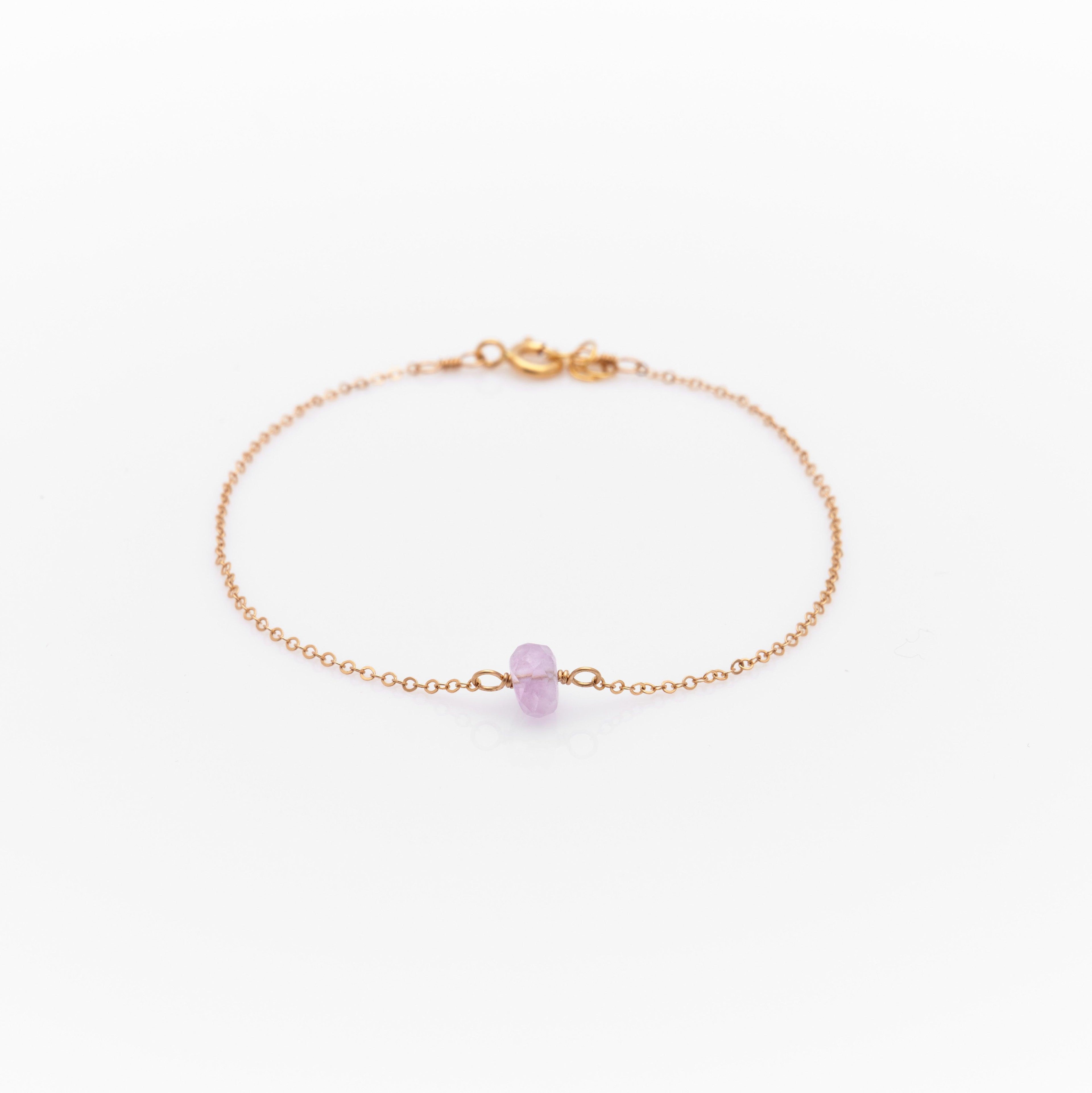 Dainty Stone Bracelet - Nashelle