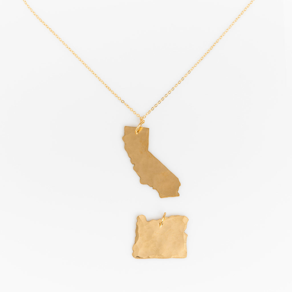 State Charm Necklace - Nashelle