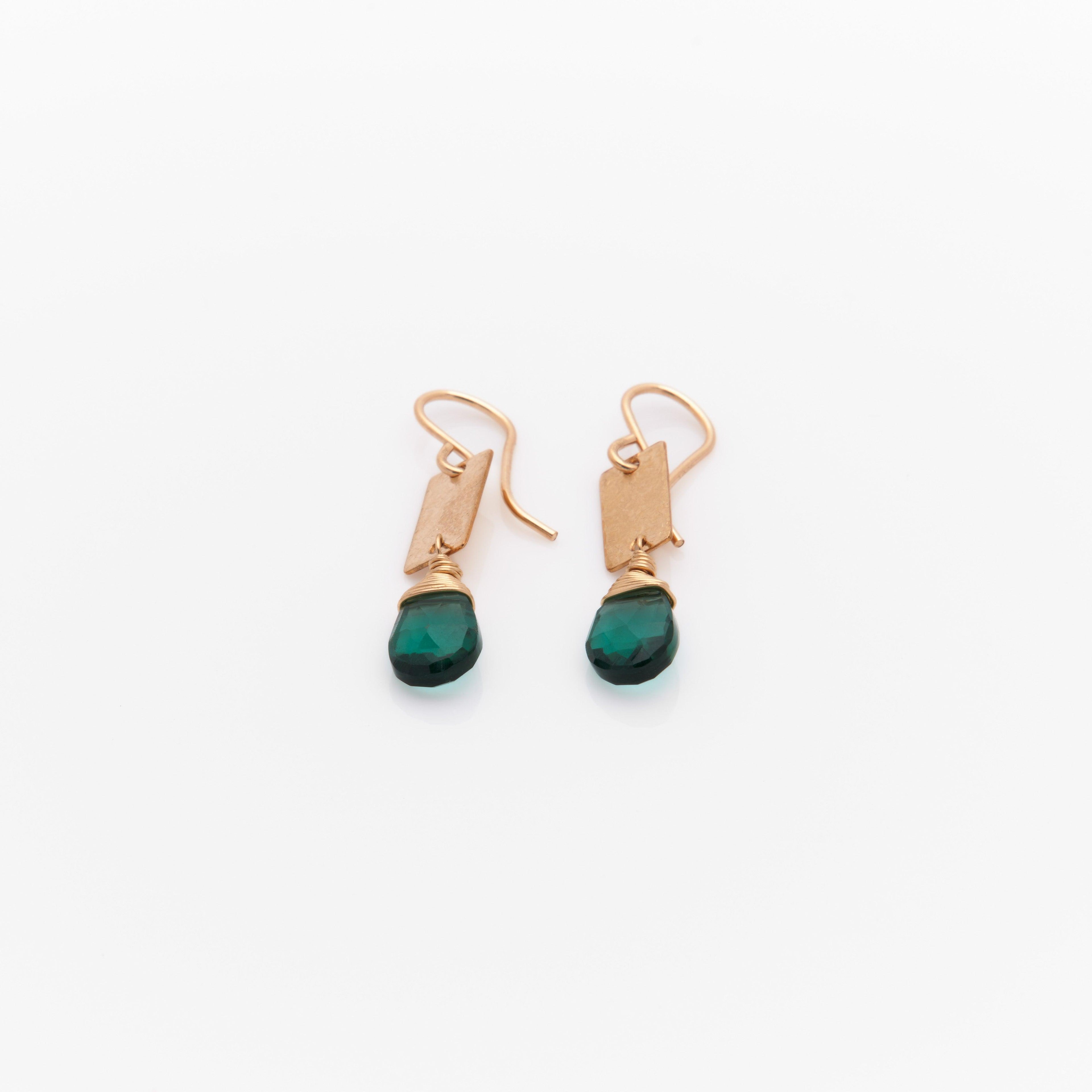 Stone Drop Earrings - Nashelle