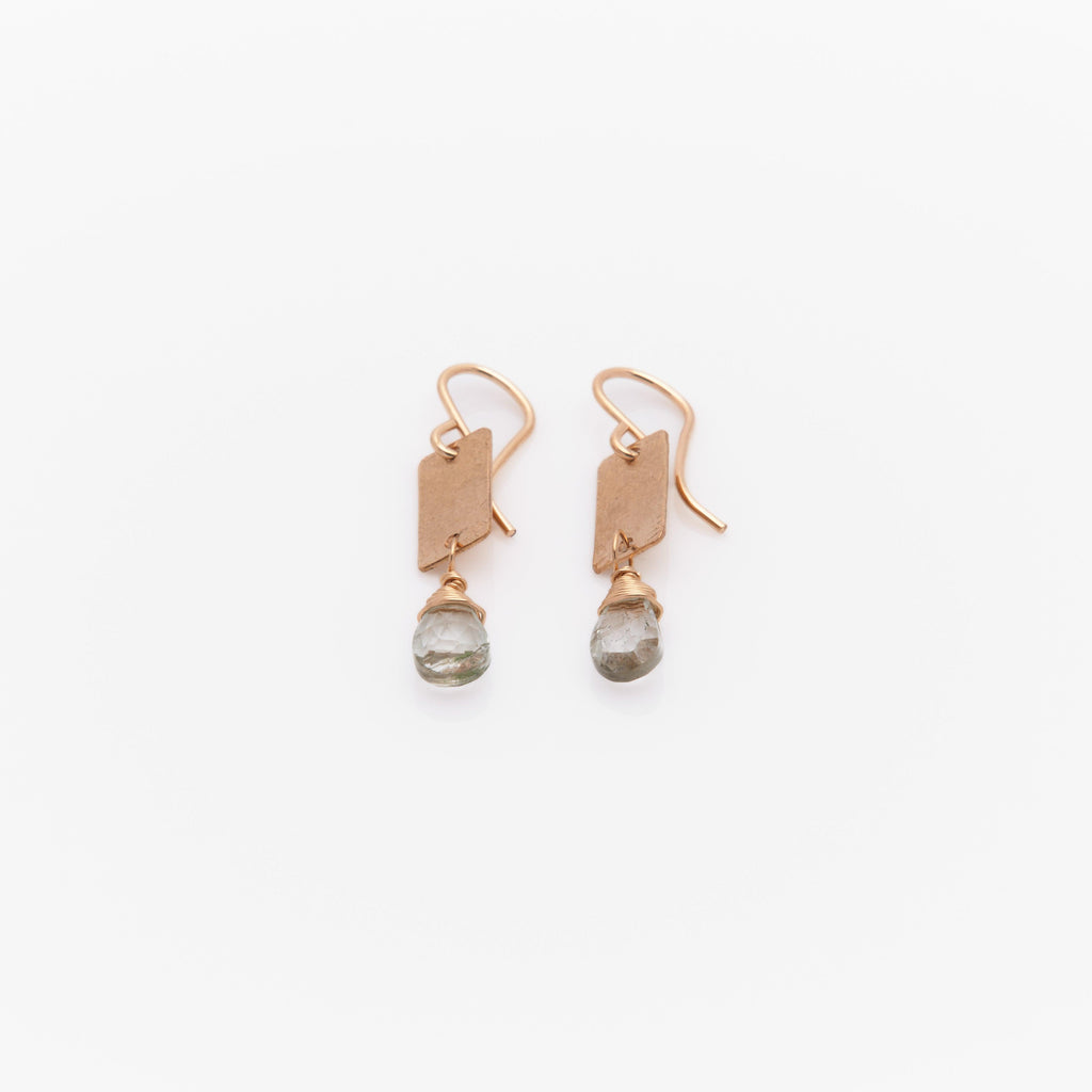 Stone Drop Earrings - Nashelle