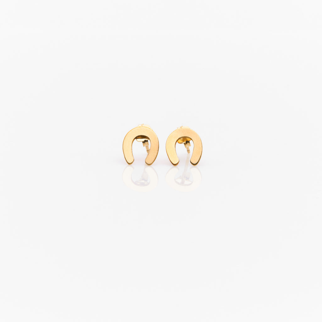 Horseshoe Stud Earrings