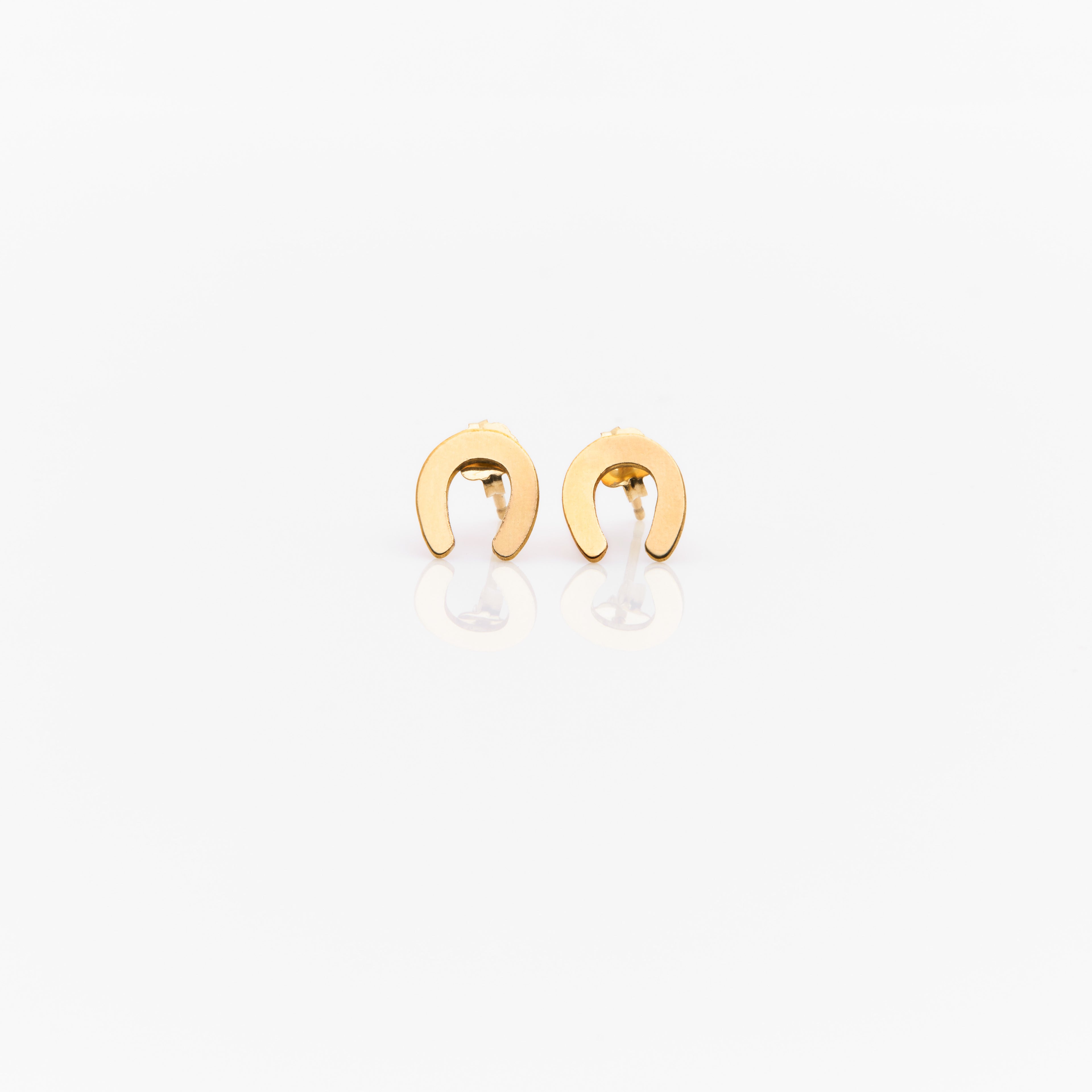 Horseshoe Stud Earrings