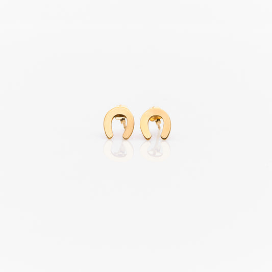 Horseshoe Stud Earrings