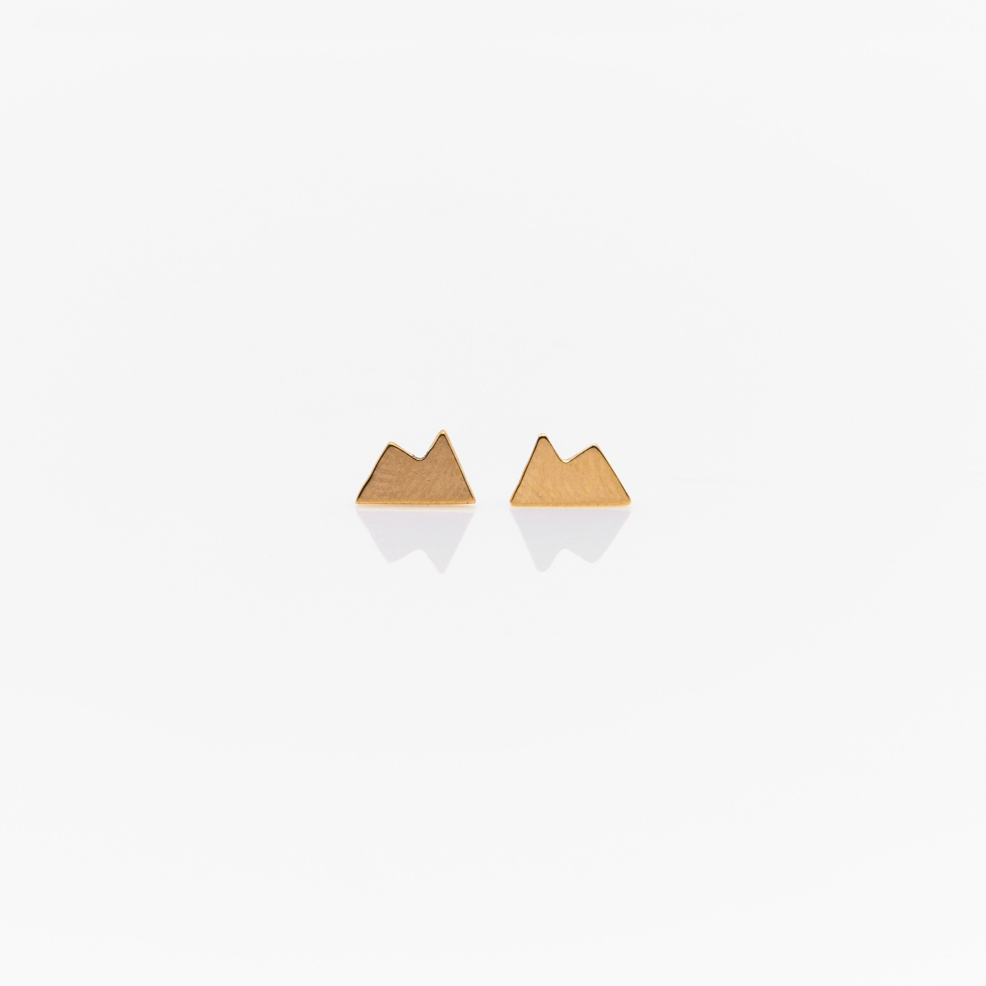 Mountain Stud Earrings - Nashelle