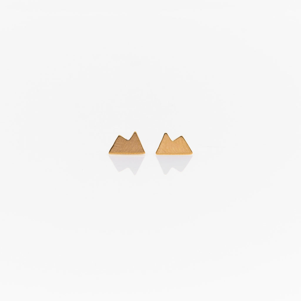 Mountain Stud Earrings - Nashelle