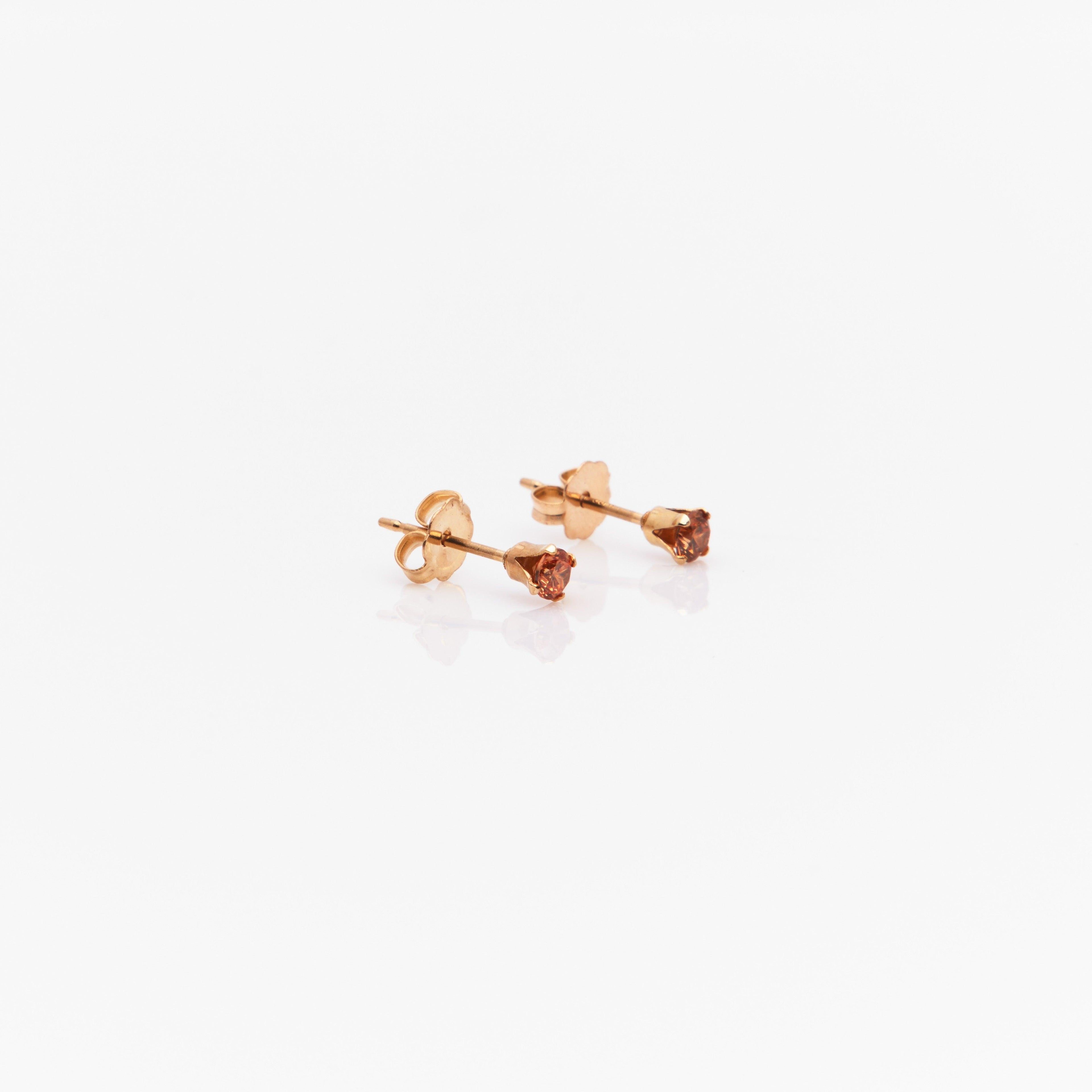 Muse Champagne Studs - Nashelle