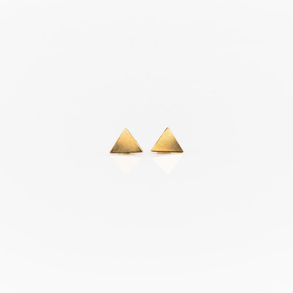 Triangle Stud Earrings - Nashelle