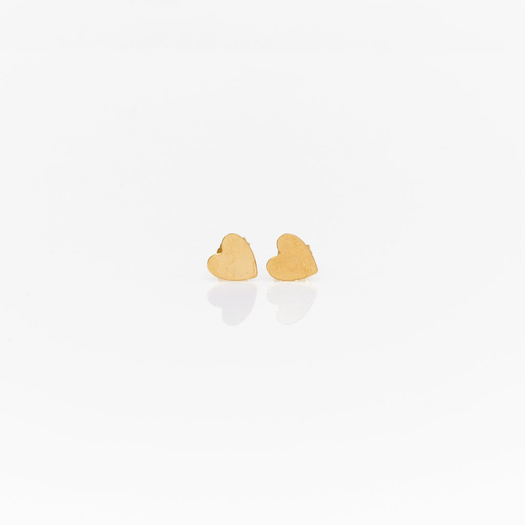 Heart Stud Earrings - Nashelle