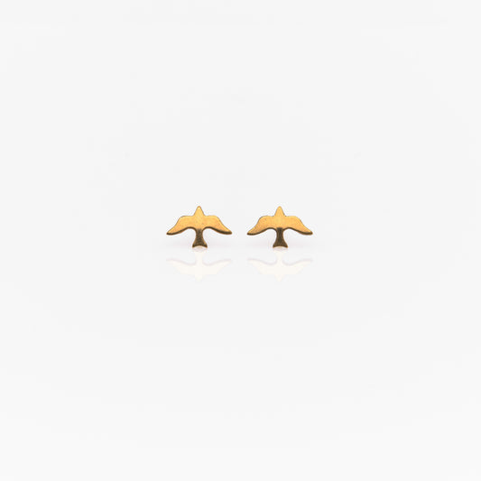 Bird Stud Earrings - Nashelle