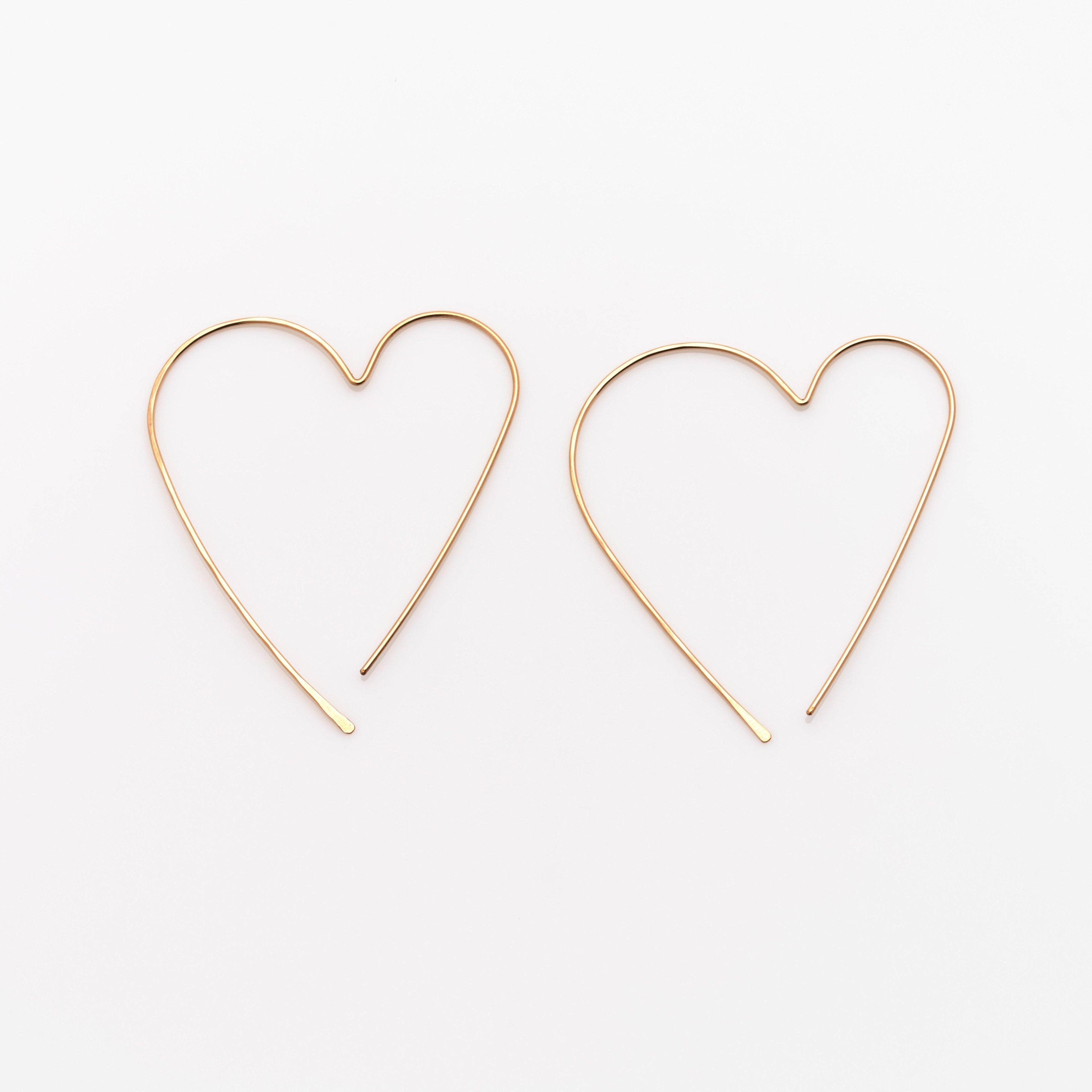Lucky Heart Earrings - Nashelle