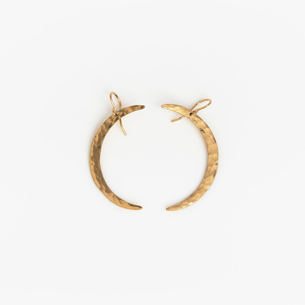 Crescent Moon Earrings - Nashelle