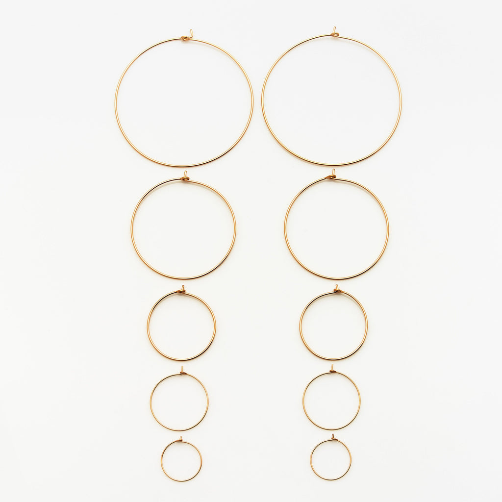 Classic Hoop Earrings - Nashelle
