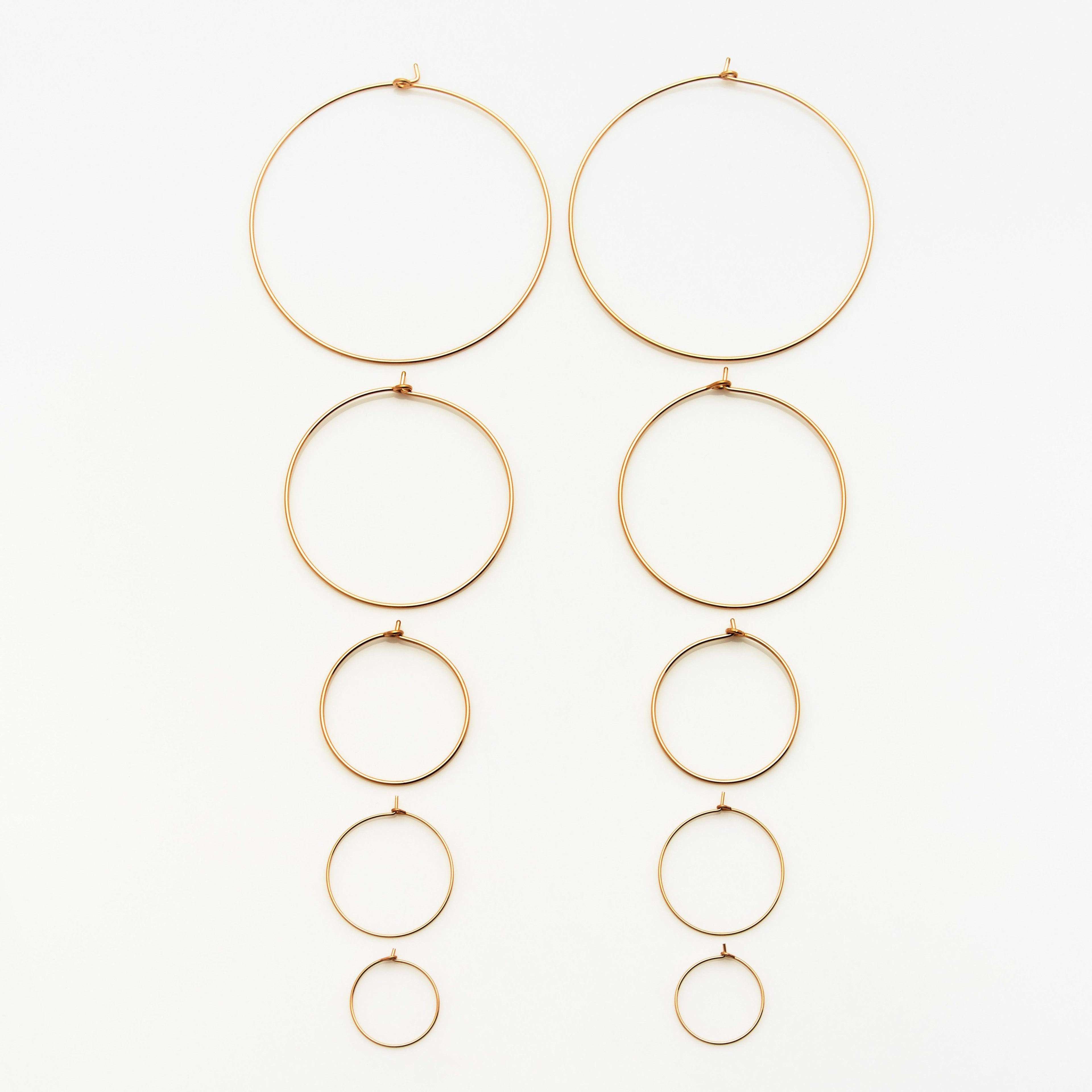 Classic Hoop Earrings - Nashelle