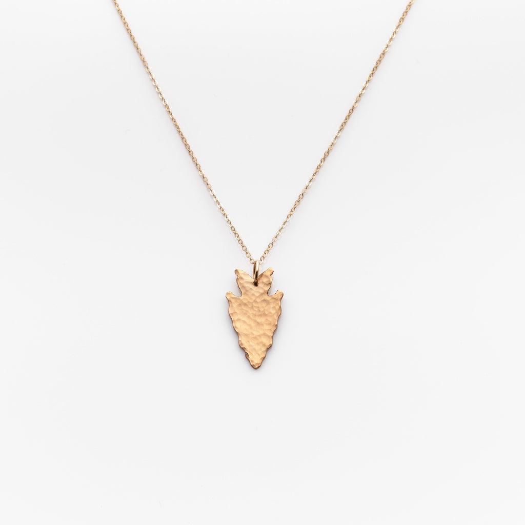 arrowhead pendant necklace by nashelle