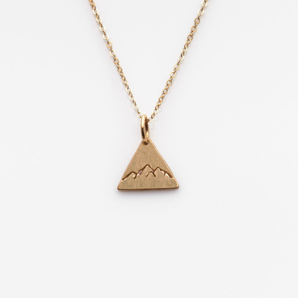 Triangle Mountain Necklace - Nashelle