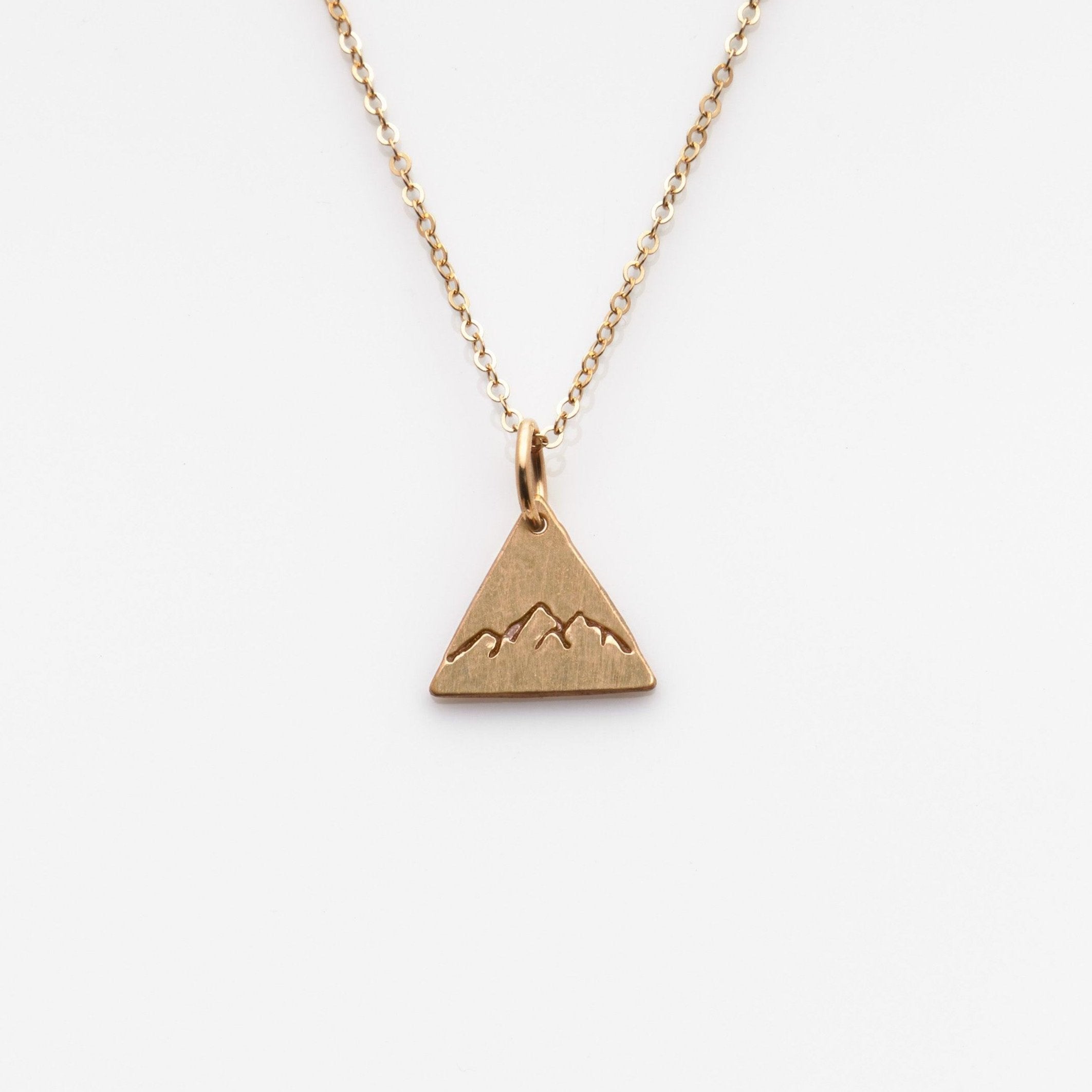 Triangle Mountain Necklace - Nashelle