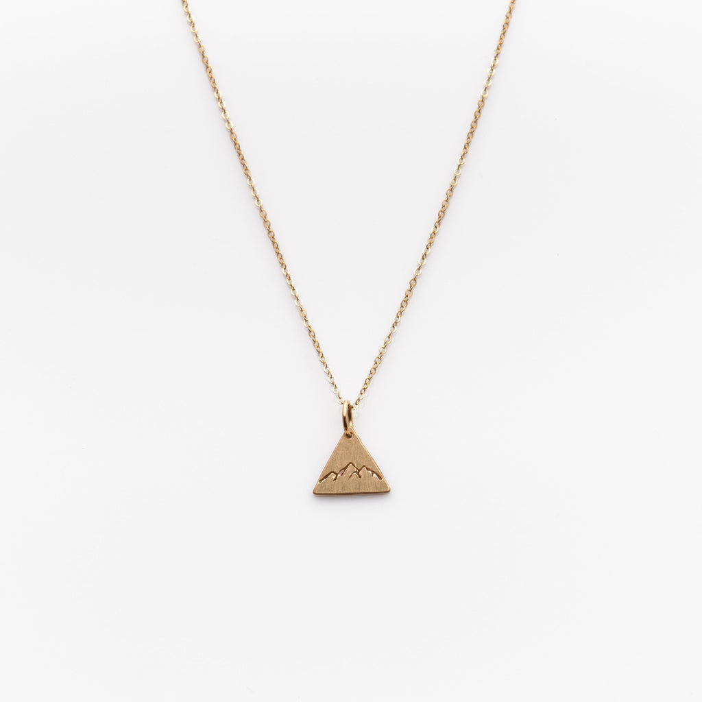 Triangle Mountain Necklace