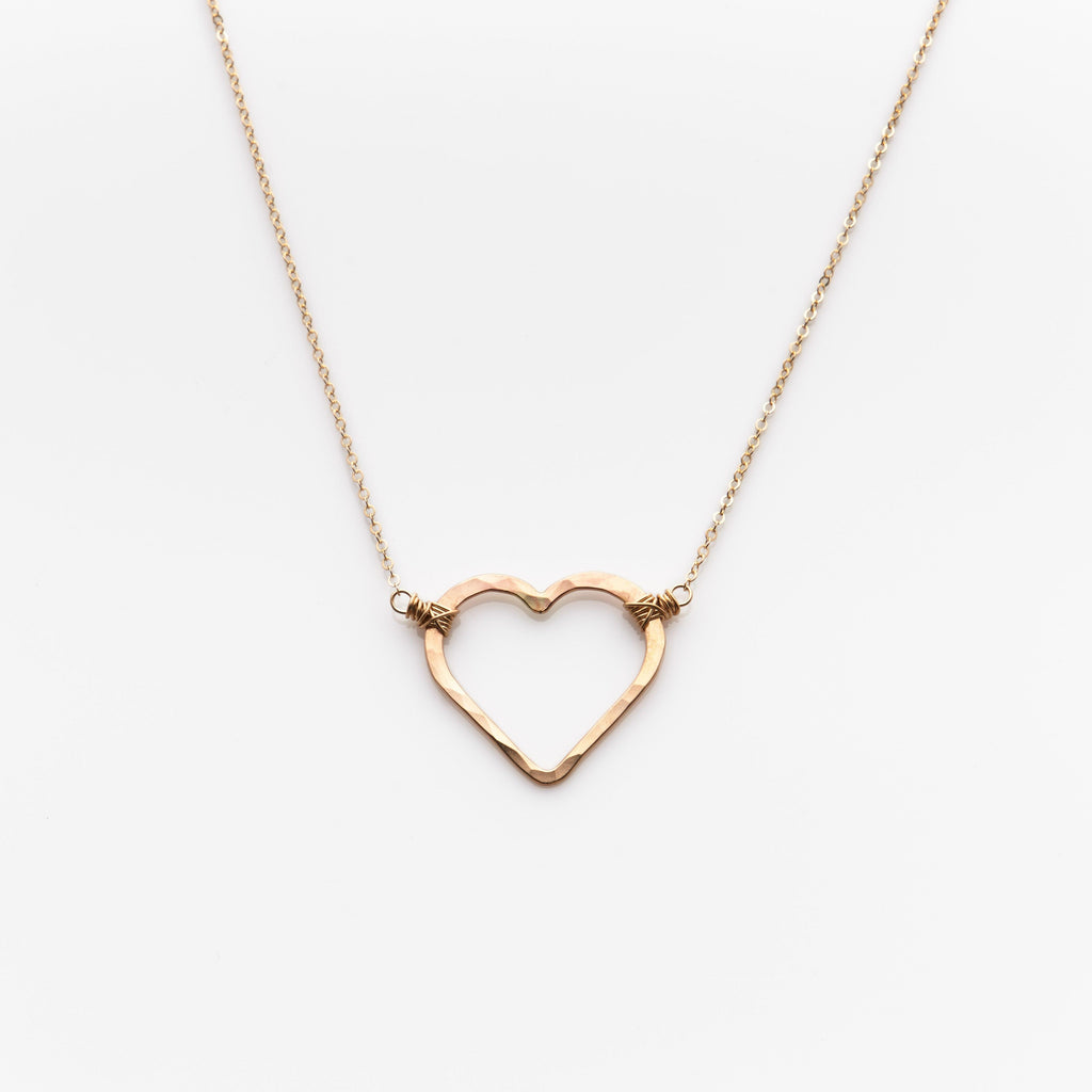 Open Heart Necklace - Nashelle