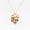 boho fern necklace by nashelle