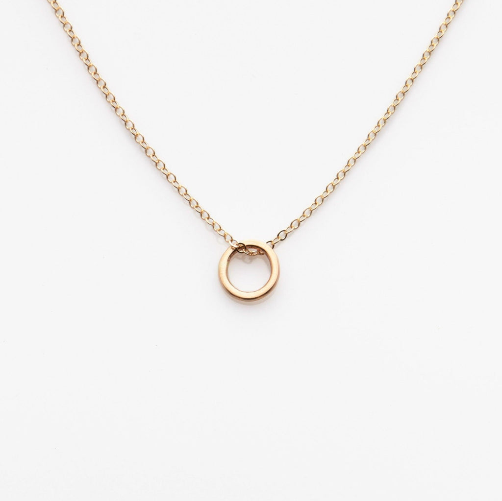 Mini Circle Necklace - Nashelle