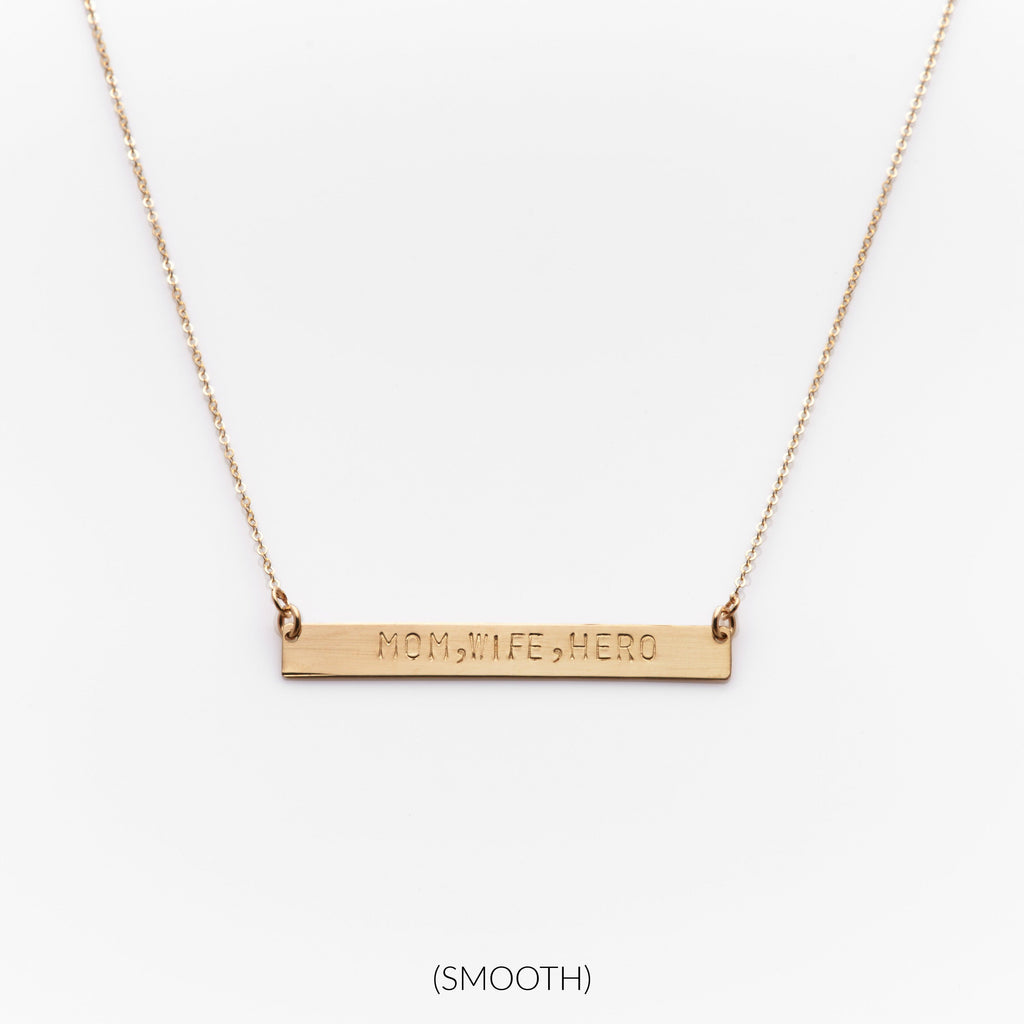 Classic Bar Necklace - Nashelle