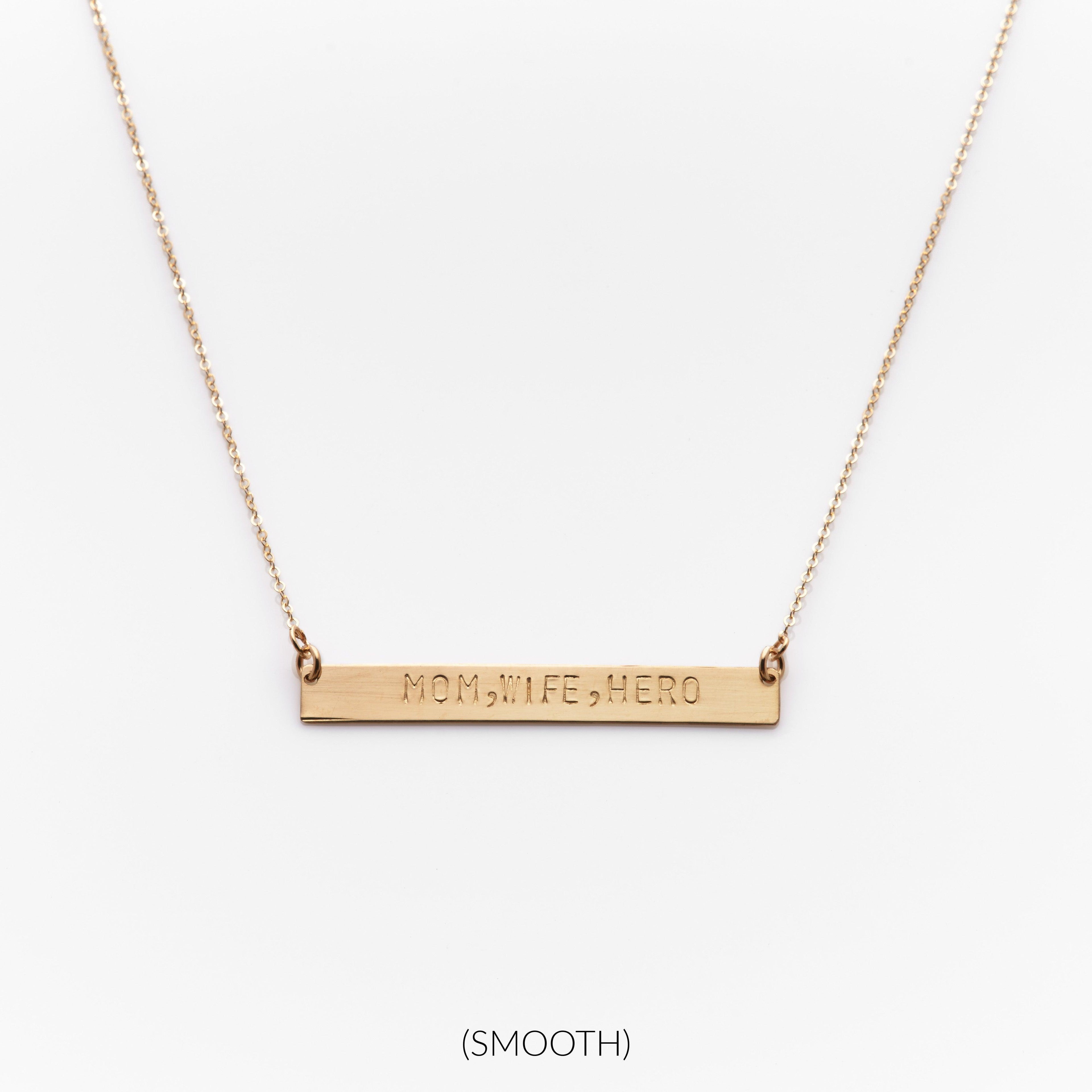 Classic Bar Necklace - Nashelle