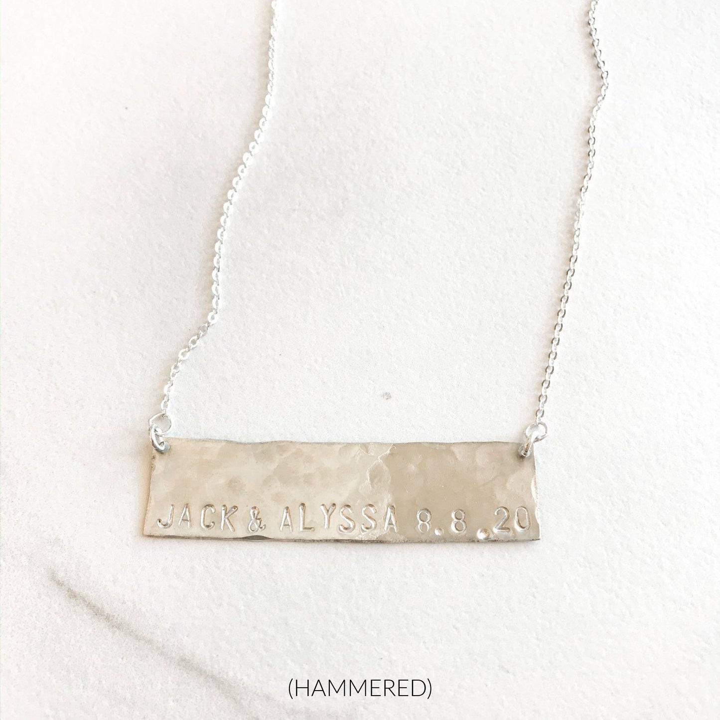 Classic Plate Necklace - Nashelle