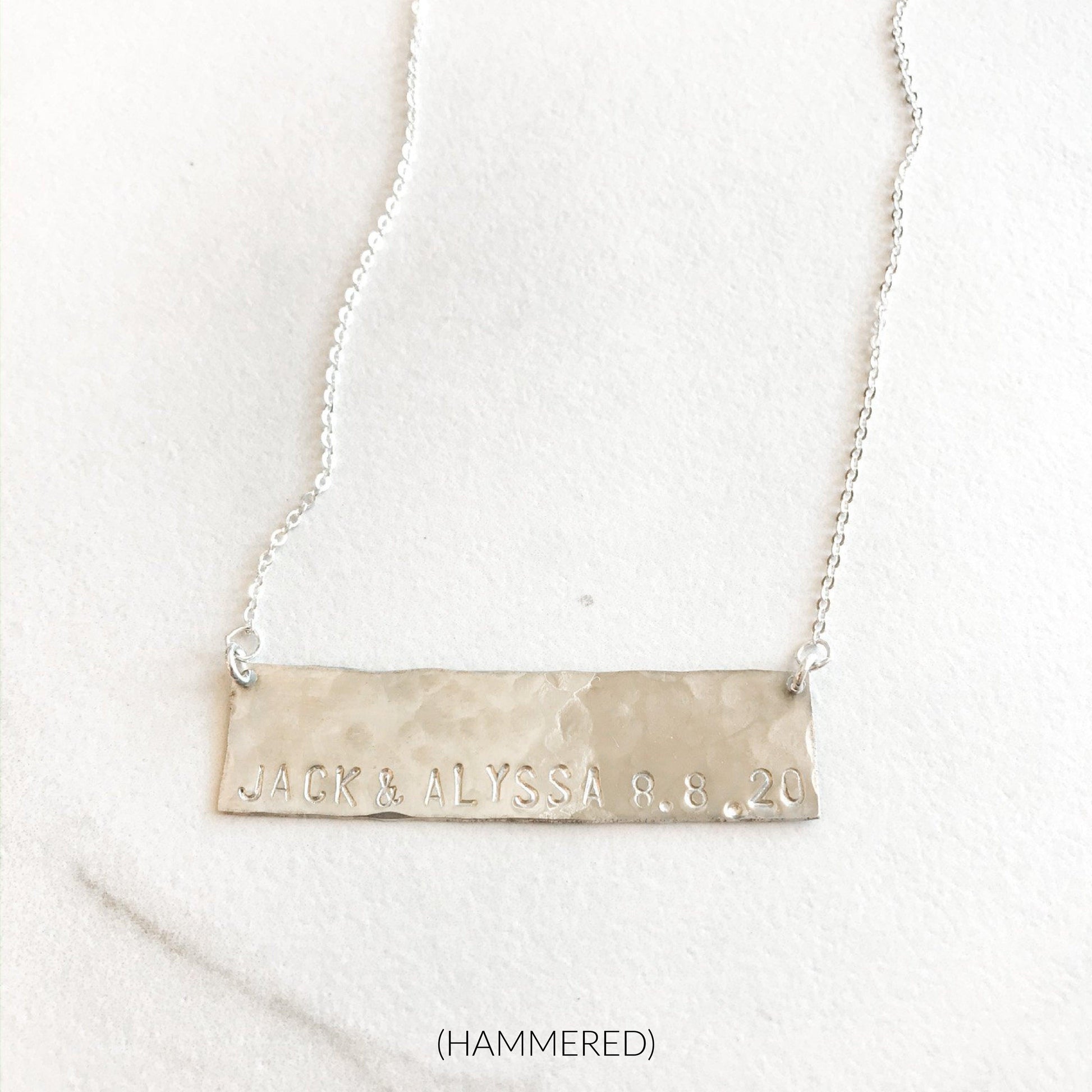 Classic Plate Necklace - Nashelle
