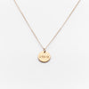 Classic Coin Straight Stamp Necklace by nashelle