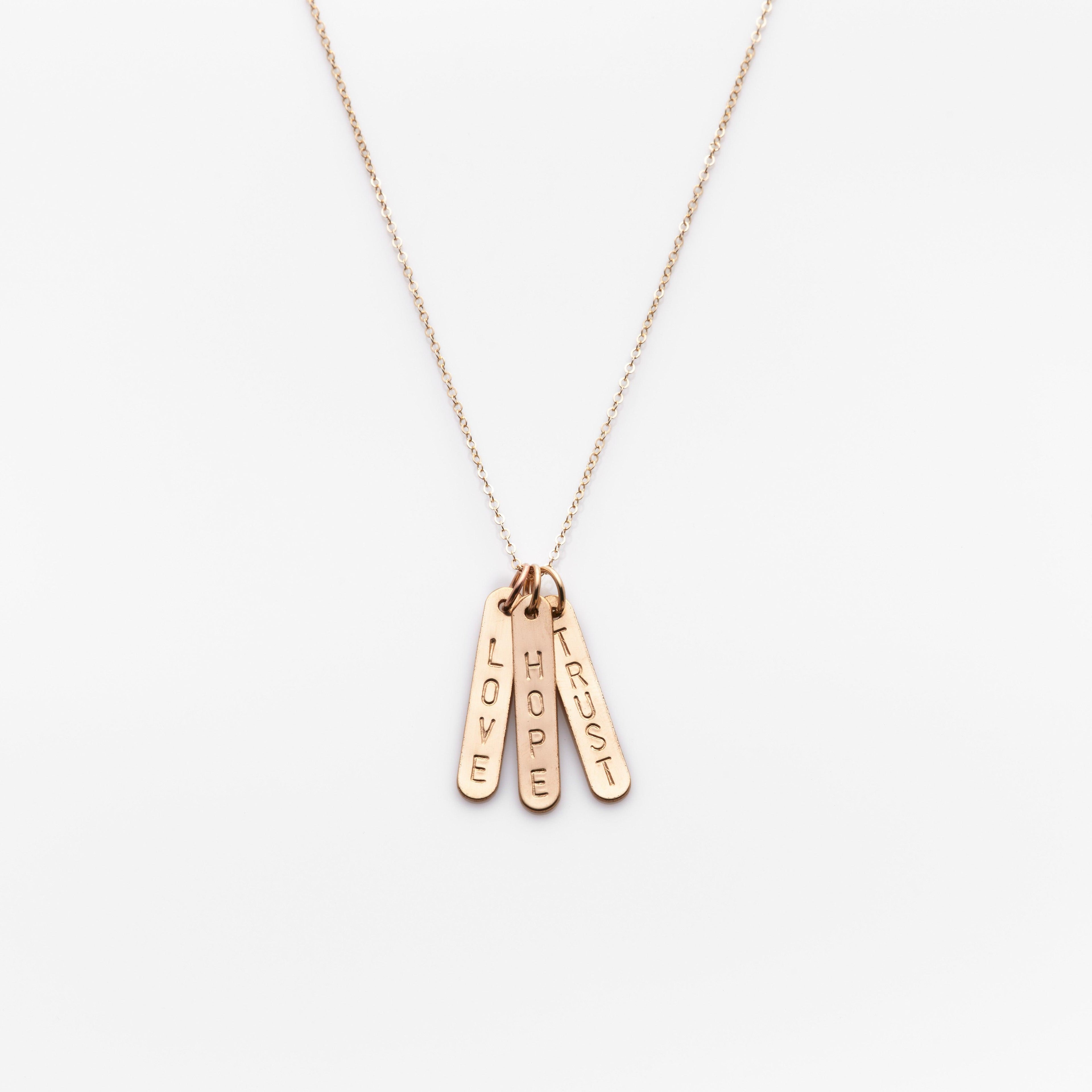 Identity Bar Necklace - Nashelle