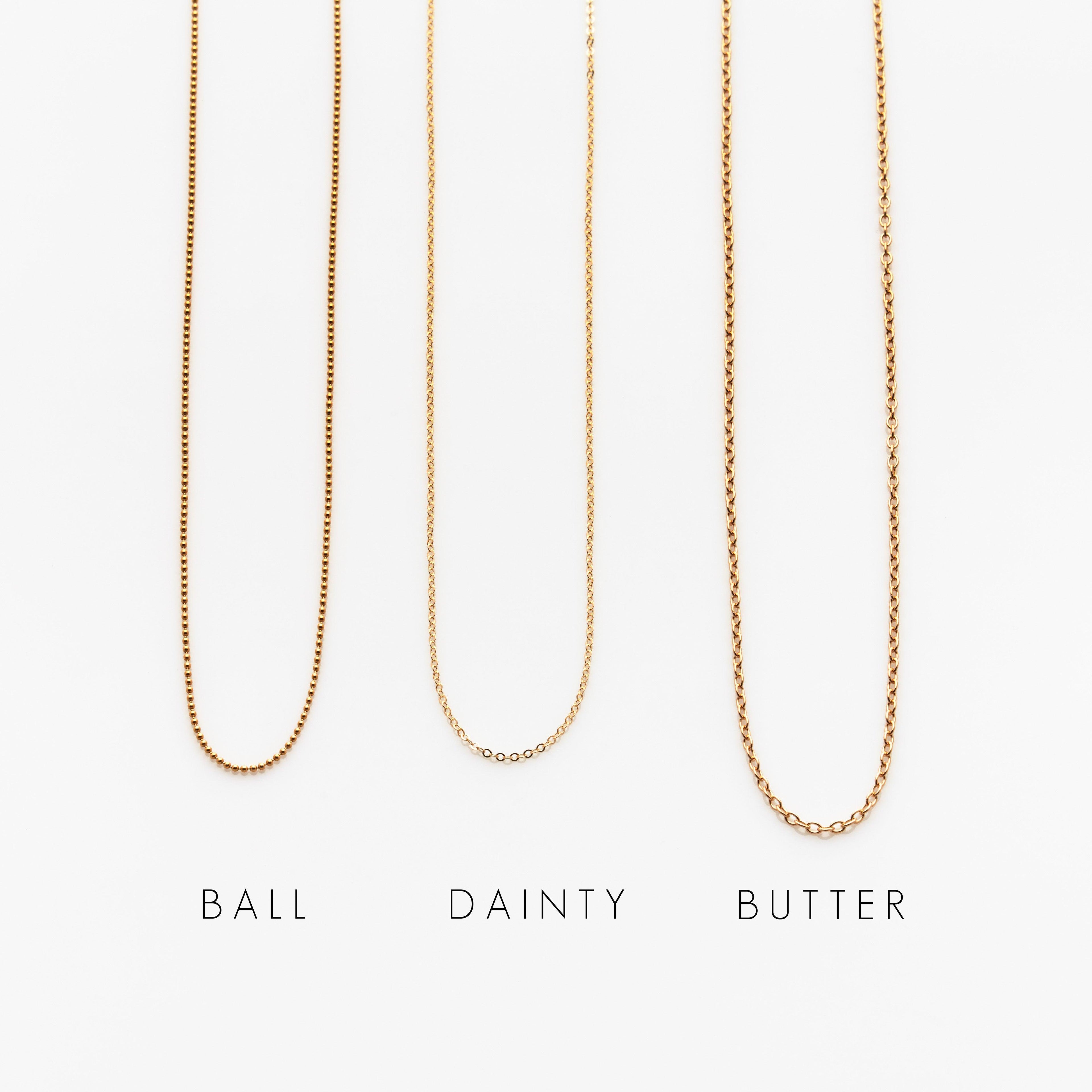 Classic Coin Straight Stamp Necklace - Nashelle