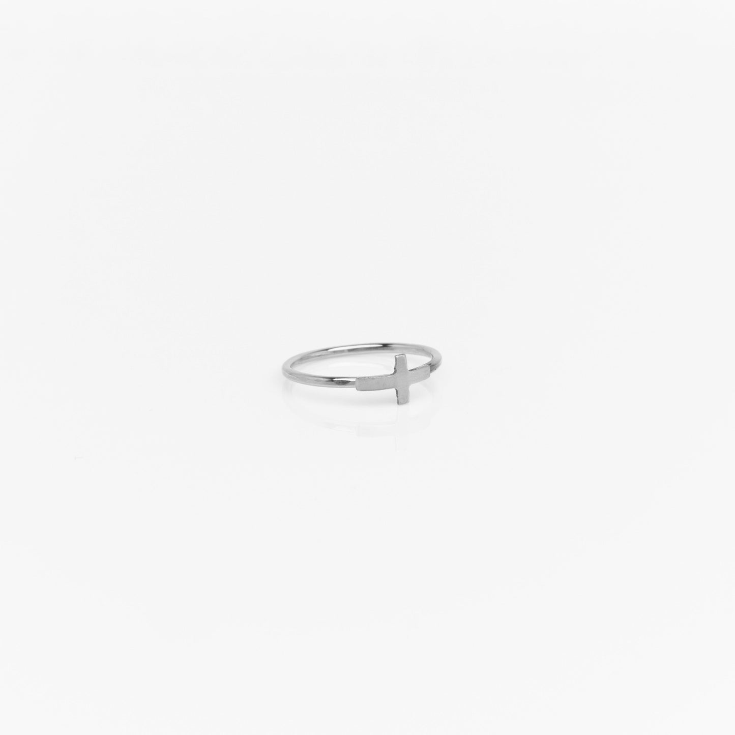 Cross Charm Ring - Nashelle