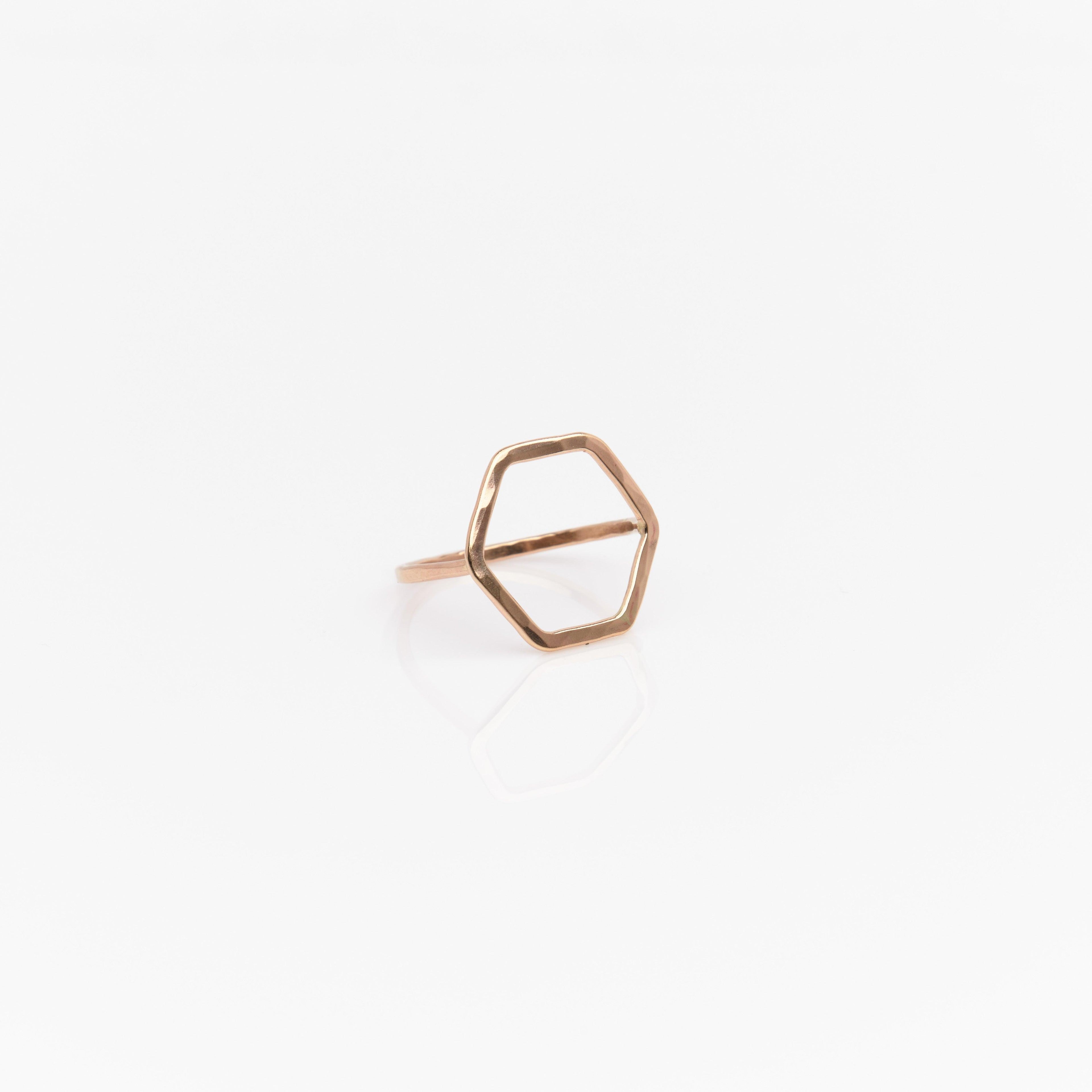Hexagon Ring - Nashelle