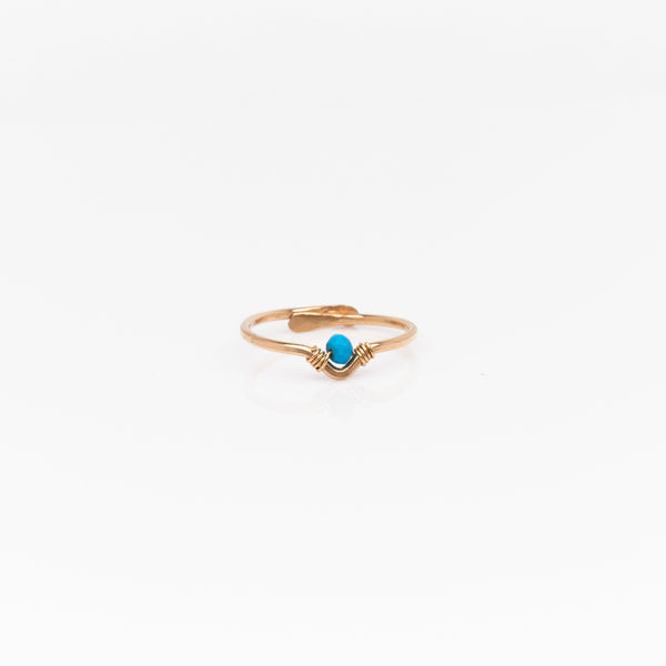 Stone Triangle Ring