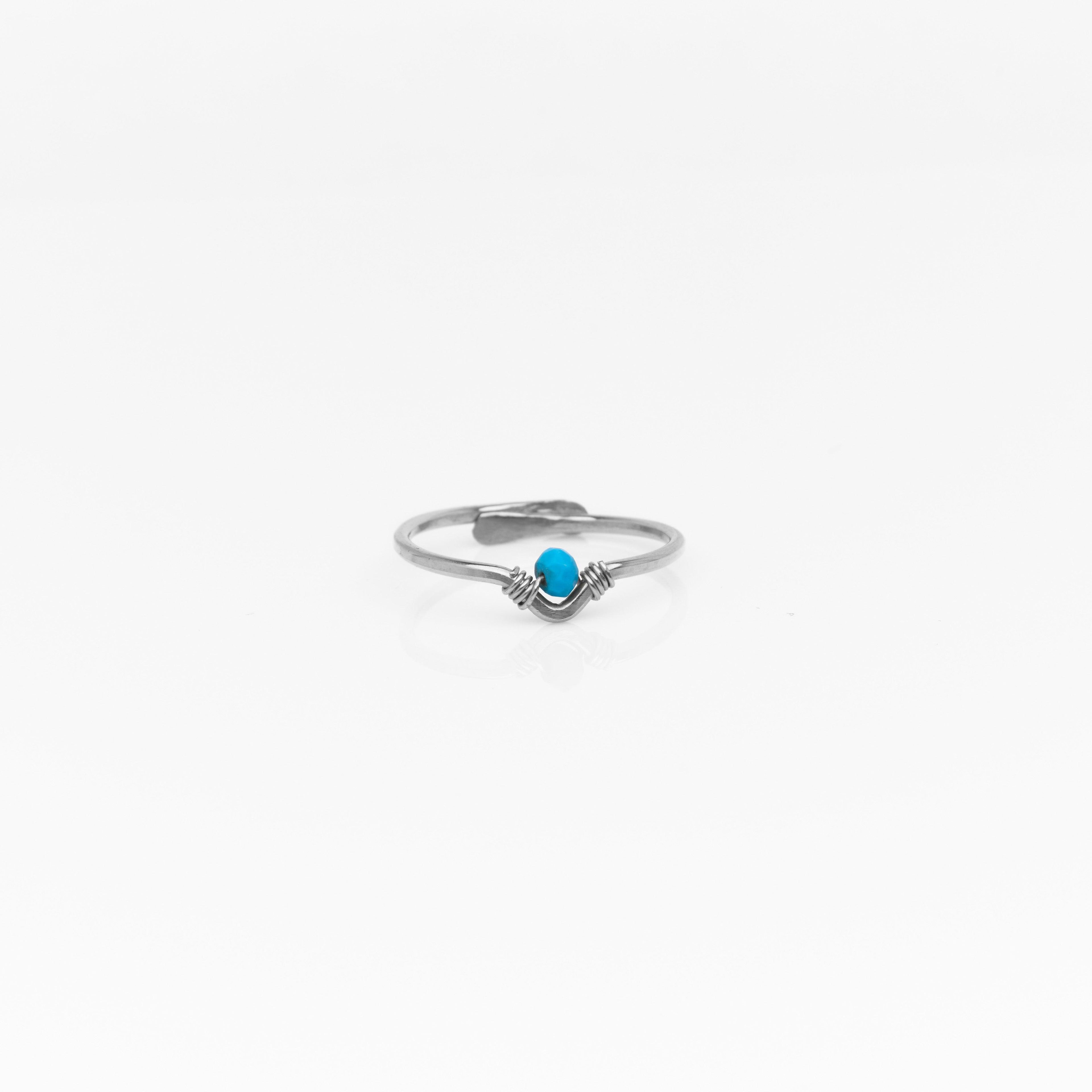 Stone Triangle Ring - Nashelle