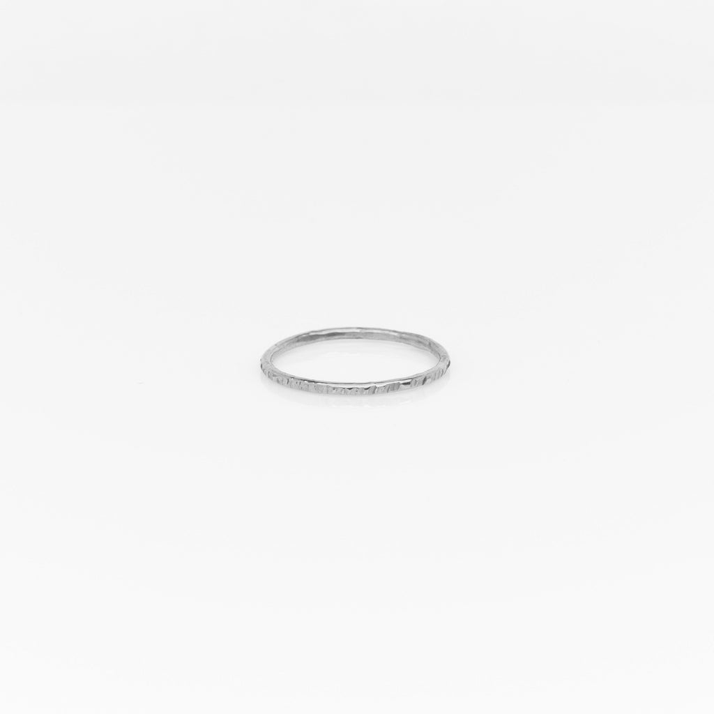 Thin Textured Ring