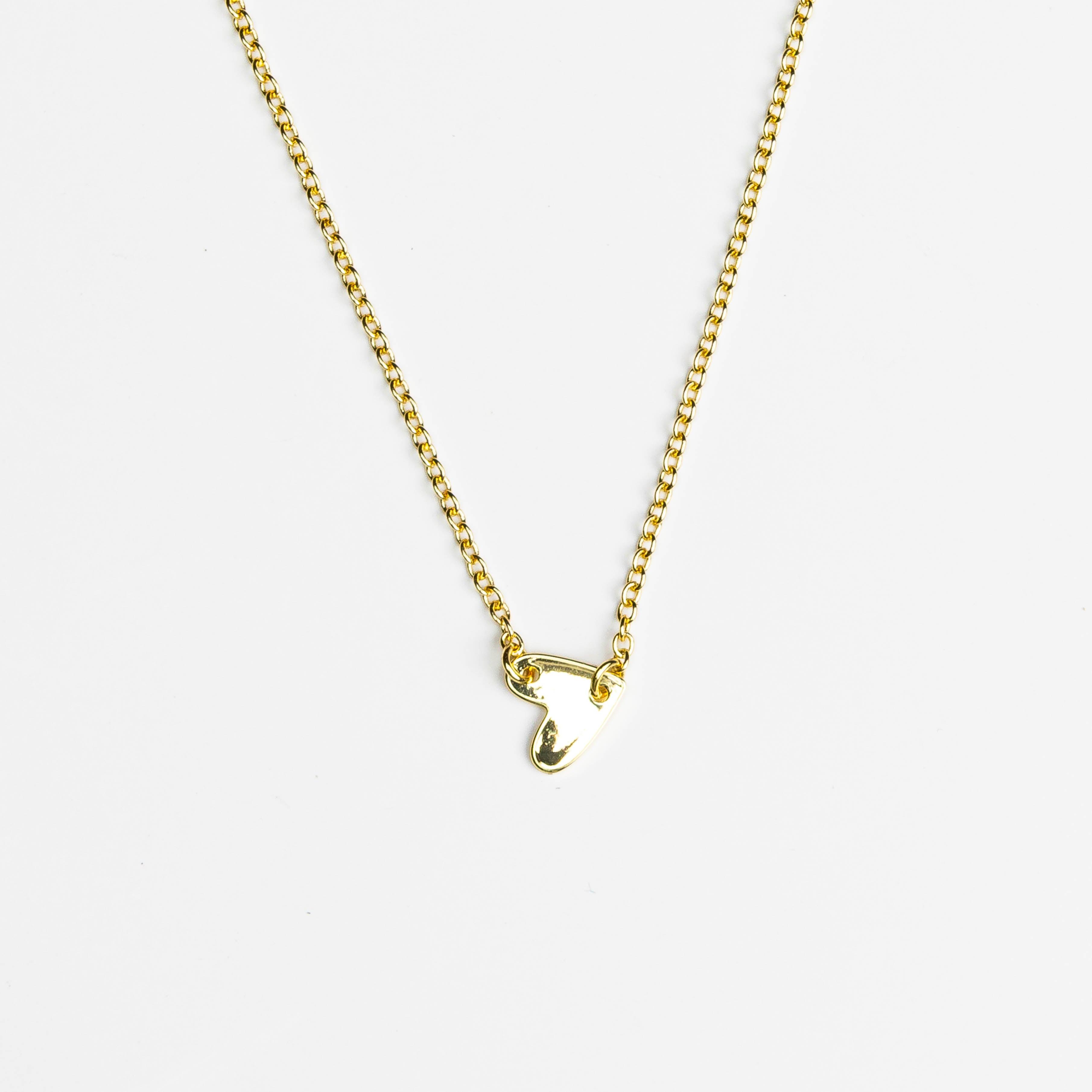HARLOW Side Heart Choker Necklace - Nashelle