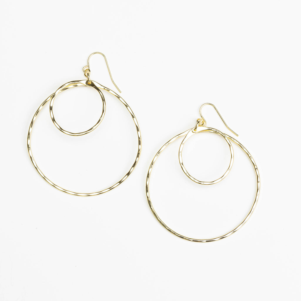 HARLOW Double Hoop Earrings - Nashelle