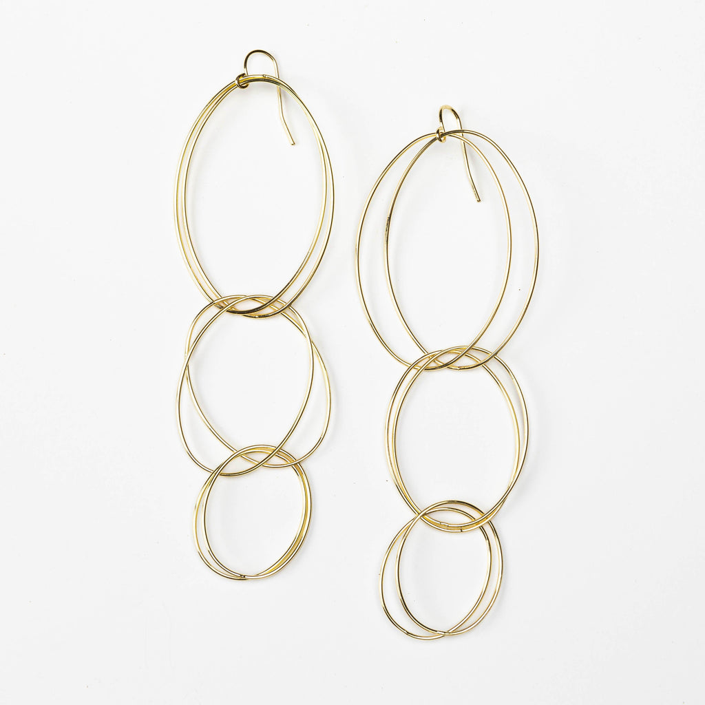 HARLOW Double Trifecta Earrings - Nashelle