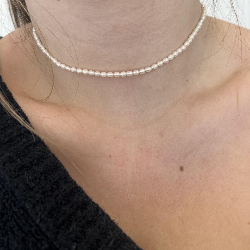 Seed Pearl Necklace - Nashelle