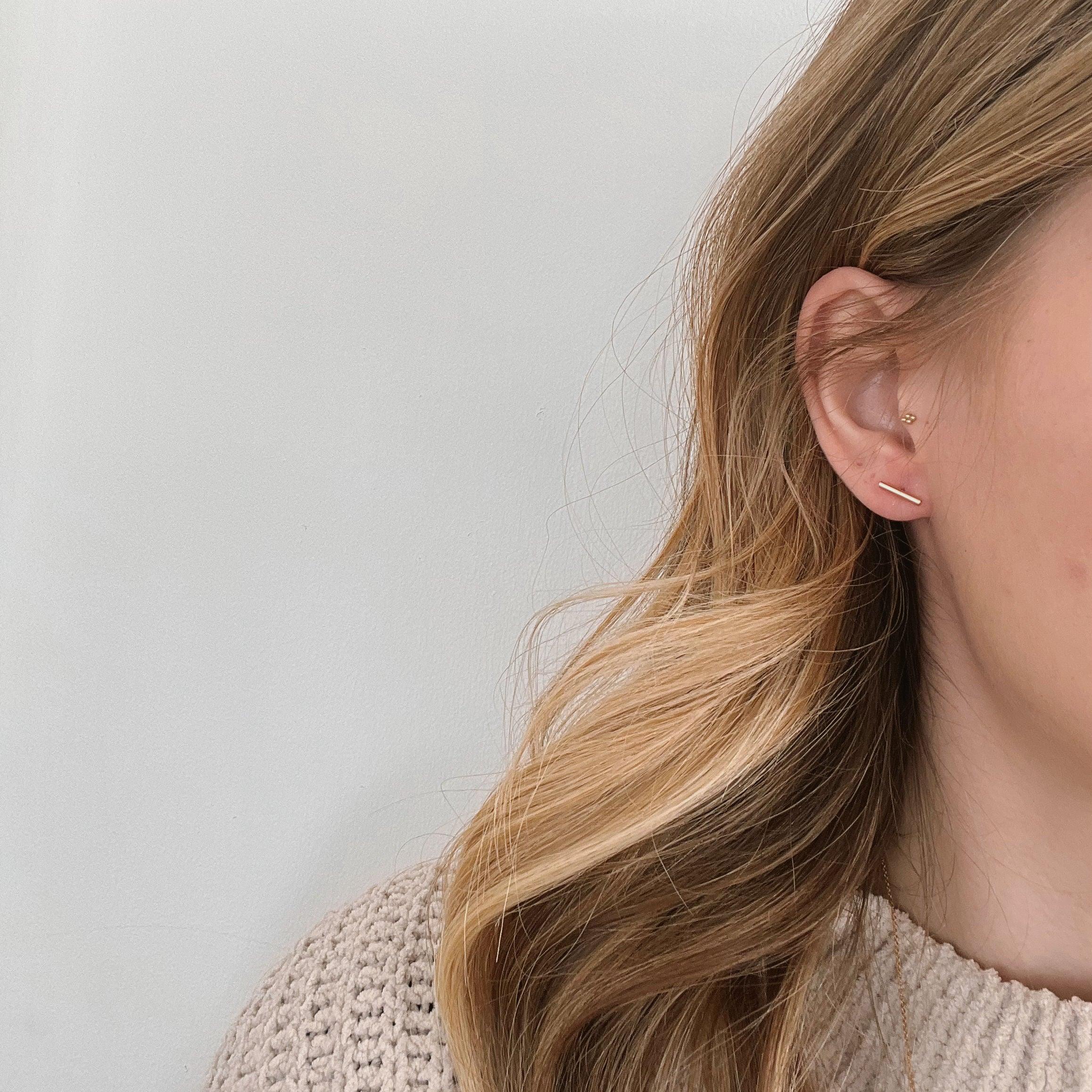 Horizon Stud Earrings - Nashelle