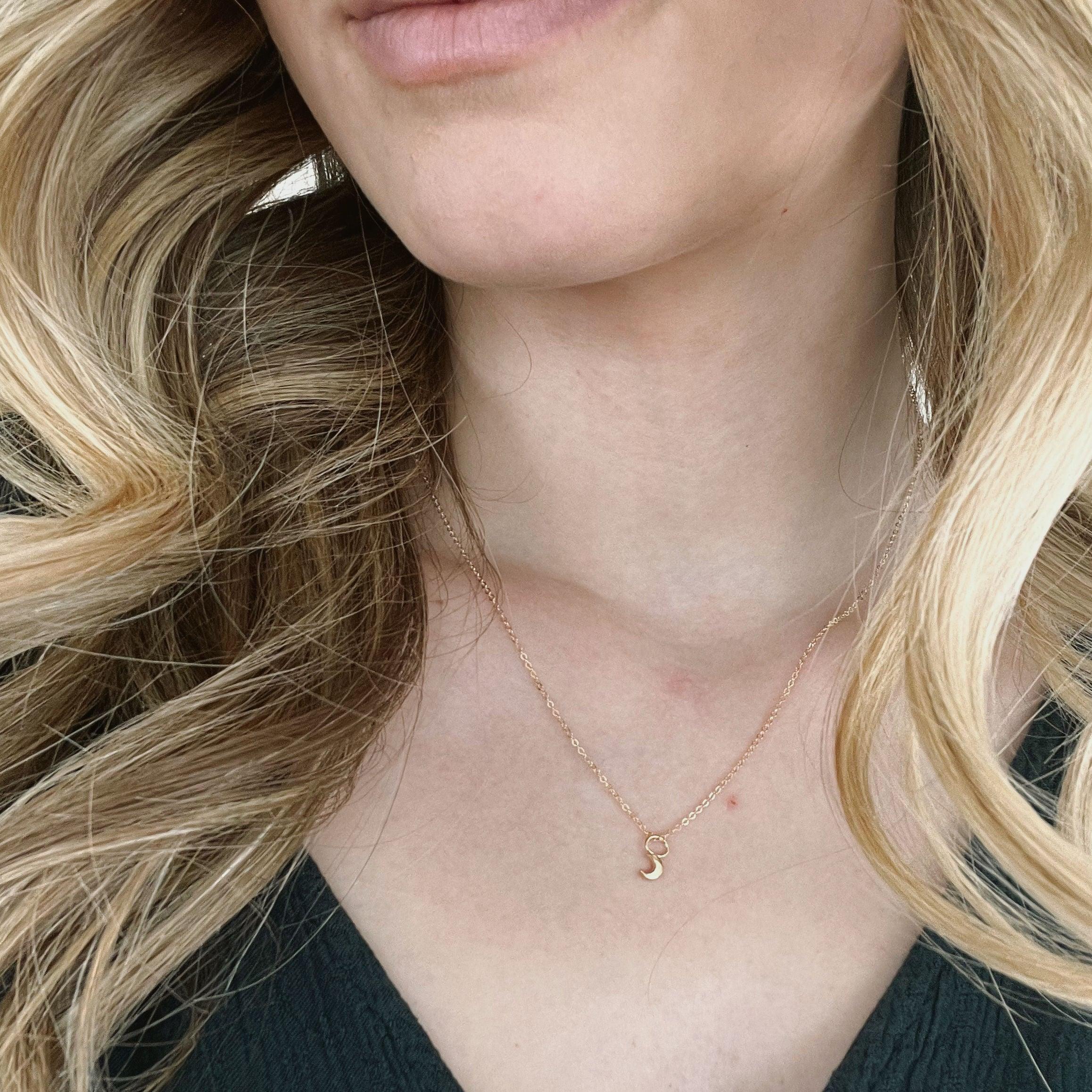 Tiny Moon Charm - Nashelle