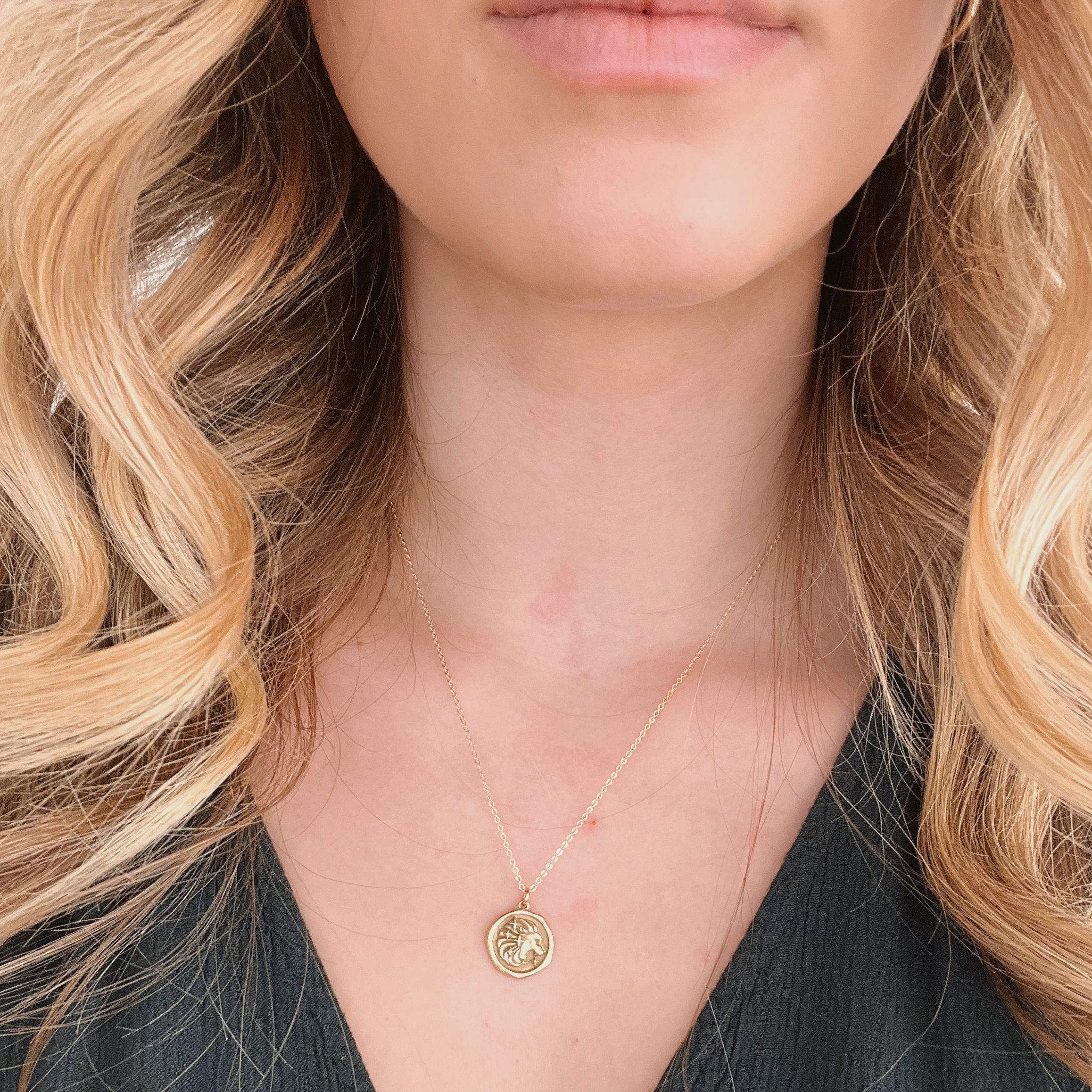 Spirit Lion Coin Charm - Nashelle